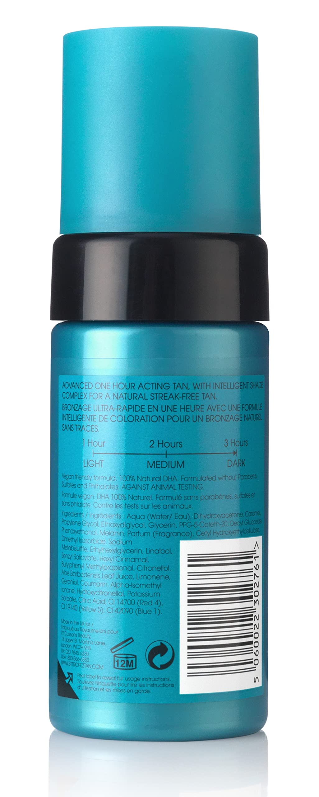 Foto 2 | Mousse Autobronceadora St. Tropez Express, 100 Ml, Vegana, Libre De Crueldad - Venta Internacional.