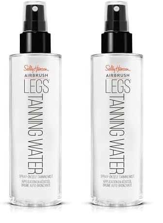 Agua Bronceadora Sally Hansen Con Aerógrafo Para Piernas, 200 Ml (paquete De 2) - Venta Internacional.