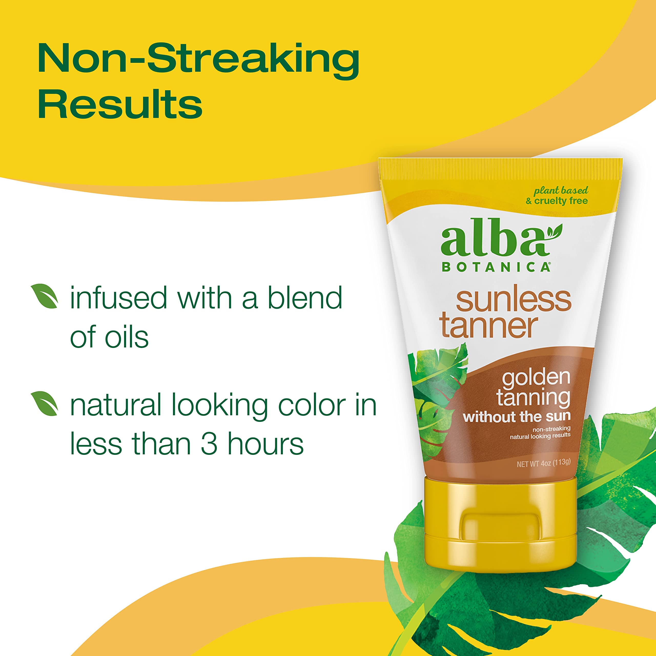 Foto 3 pulgar | Loción Autobronceadora Sunless Tanner Alba Botanica 120 Ml - Venta Internacional.