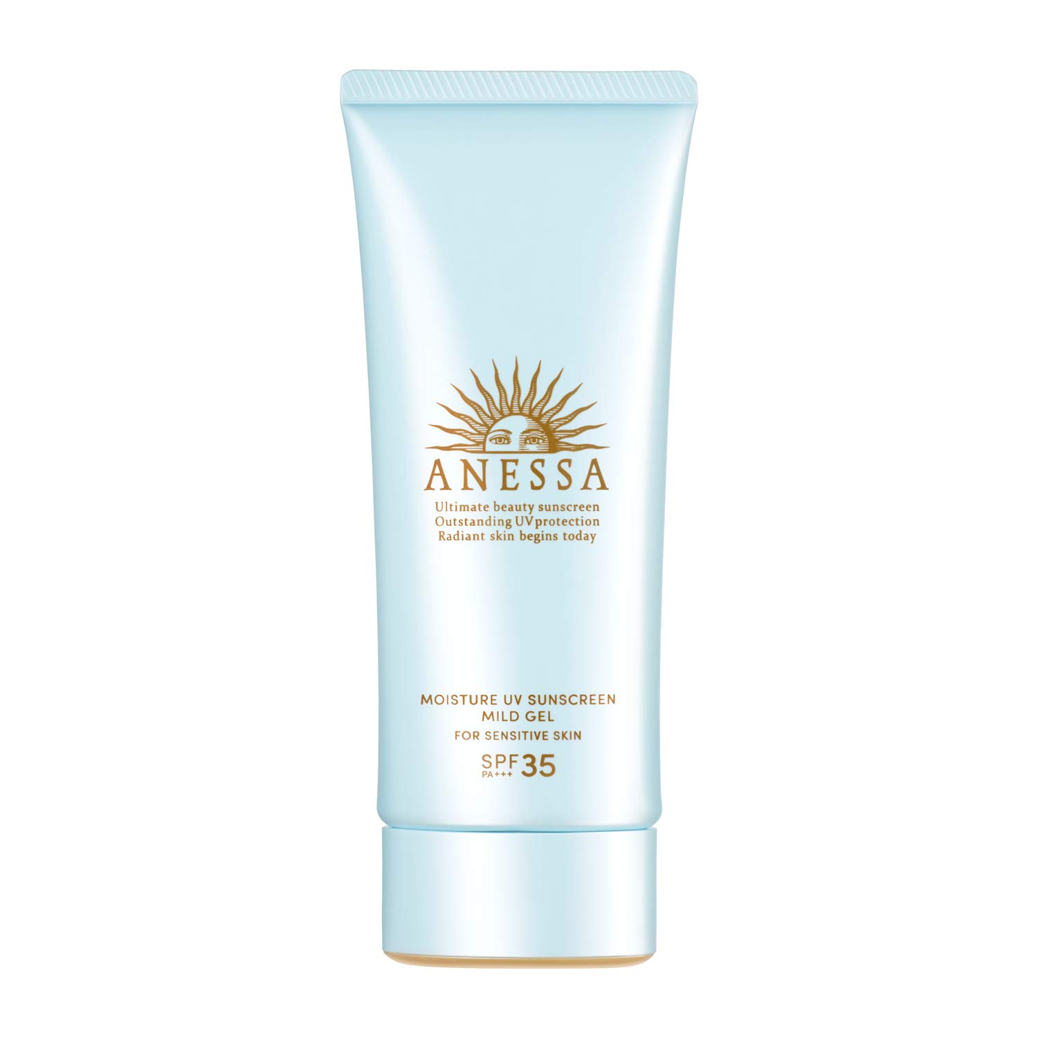 Foto 2 pulgar | Protector Solar Anessa Moisture Uv Gel Suave Spf35 Pa+++ 90 Ml - Venta Internacional.