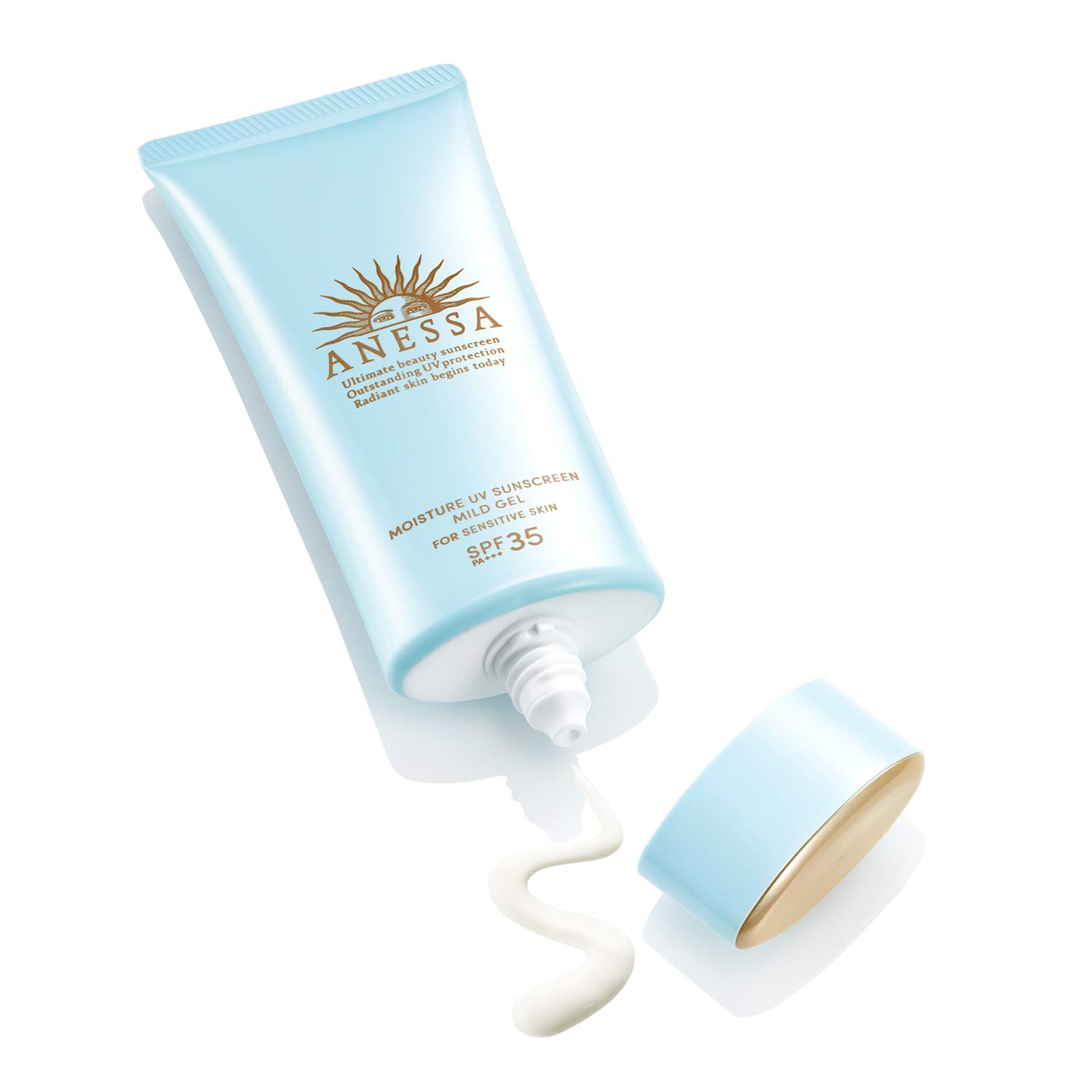 Foto 4 pulgar | Protector Solar Anessa Moisture Uv Gel Suave Spf35 Pa+++ 90 Ml - Venta Internacional.