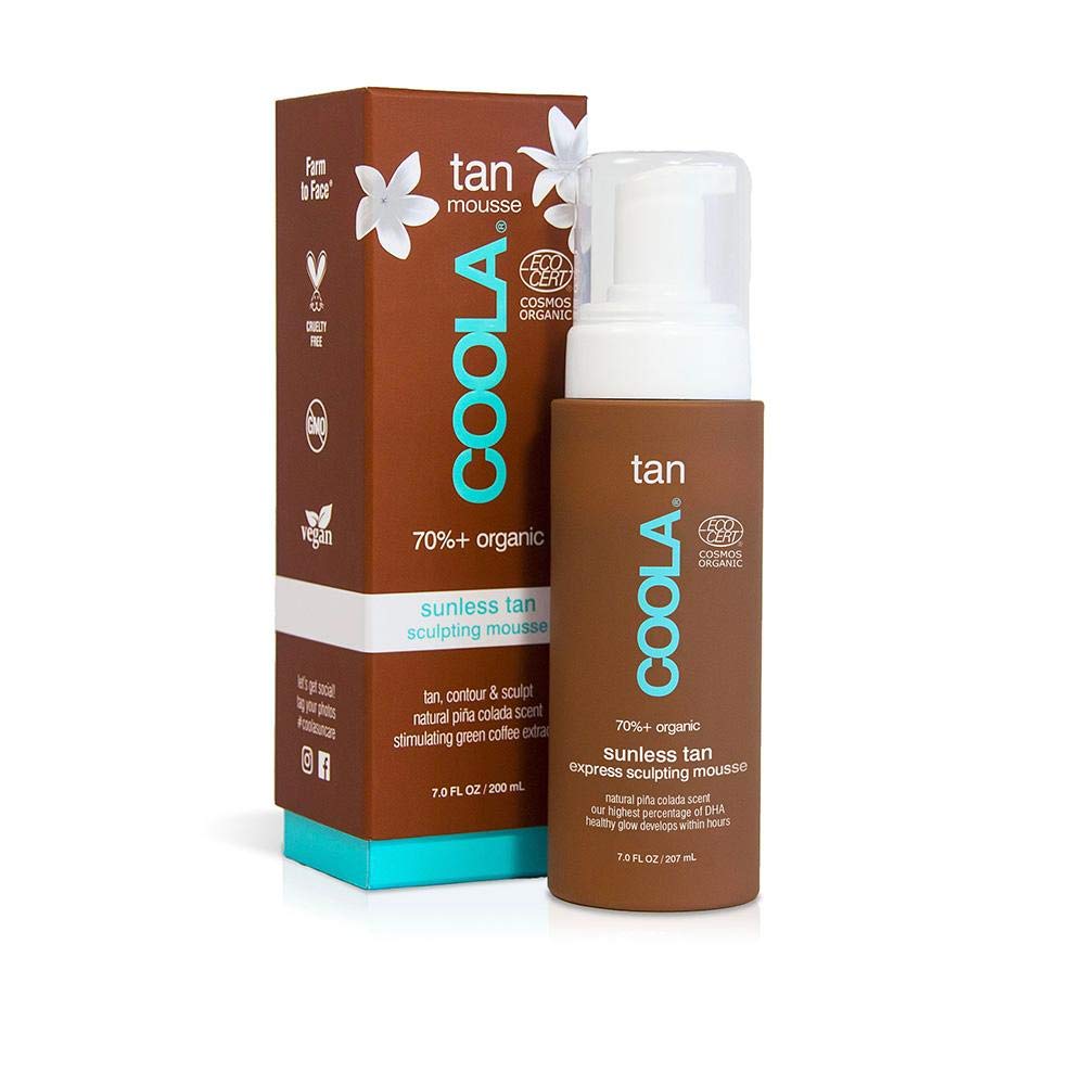 Mousse Autobronceadora Sin Sol Coola Organic 200 Ml Piña Colada - Venta Internacional.