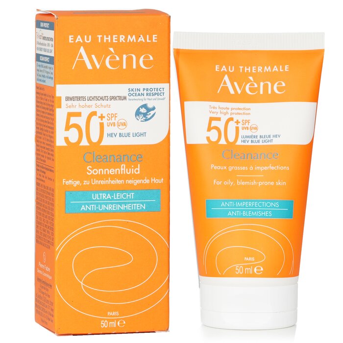 Foto 4 pulgar | Crema Solar Avene De Muy Alta Protección Cleanance Solar Spf50+ - Venta Internacional.