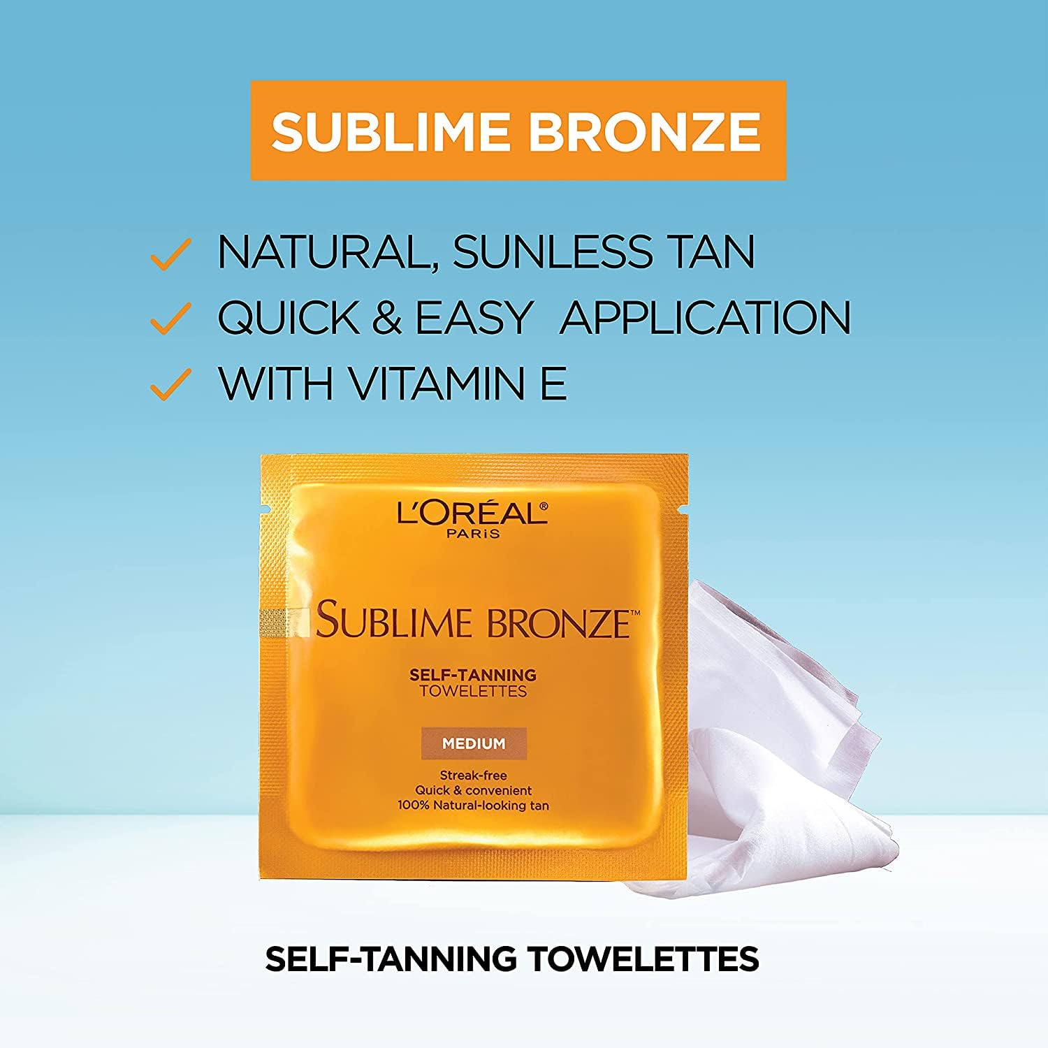 Foto 4 pulgar | Toallitas Autobronceadoras Loreal Paris Sublime Bronze (paquete De 3) - Venta Internacional.