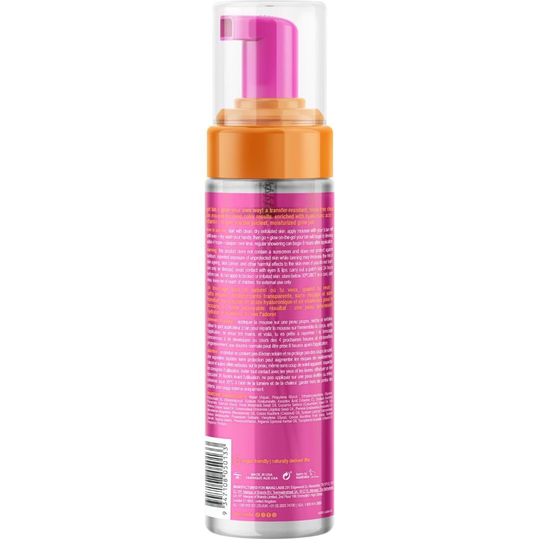 Foto 3 pulgar | Espuma Autobronceadora B.tan Clear Glow Your Own Way, 200 Ml - Venta Internacional.
