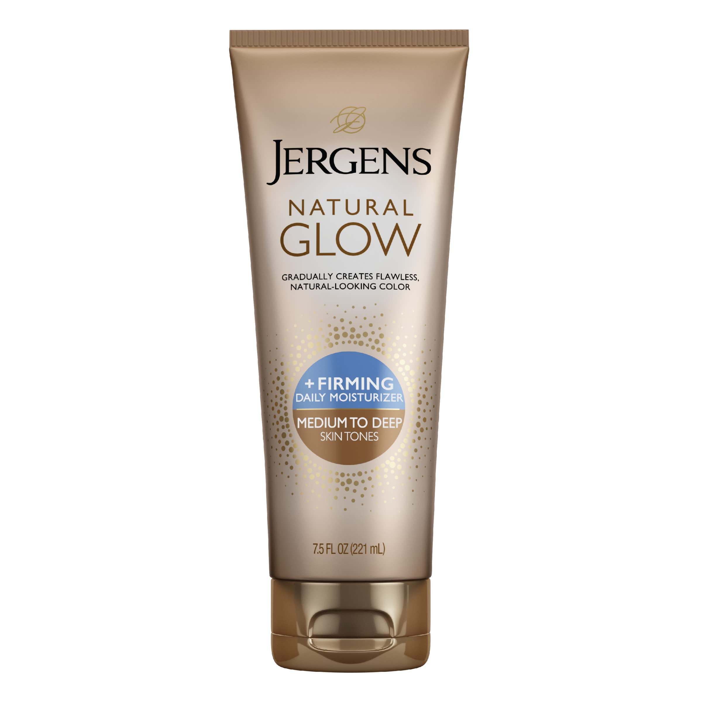 Foto 2 pulgar | Crema Hidratante Jergens Natural Glow + Reafirmante, 220 Ml, De Color Medio A Bronceado - Venta Internacional.