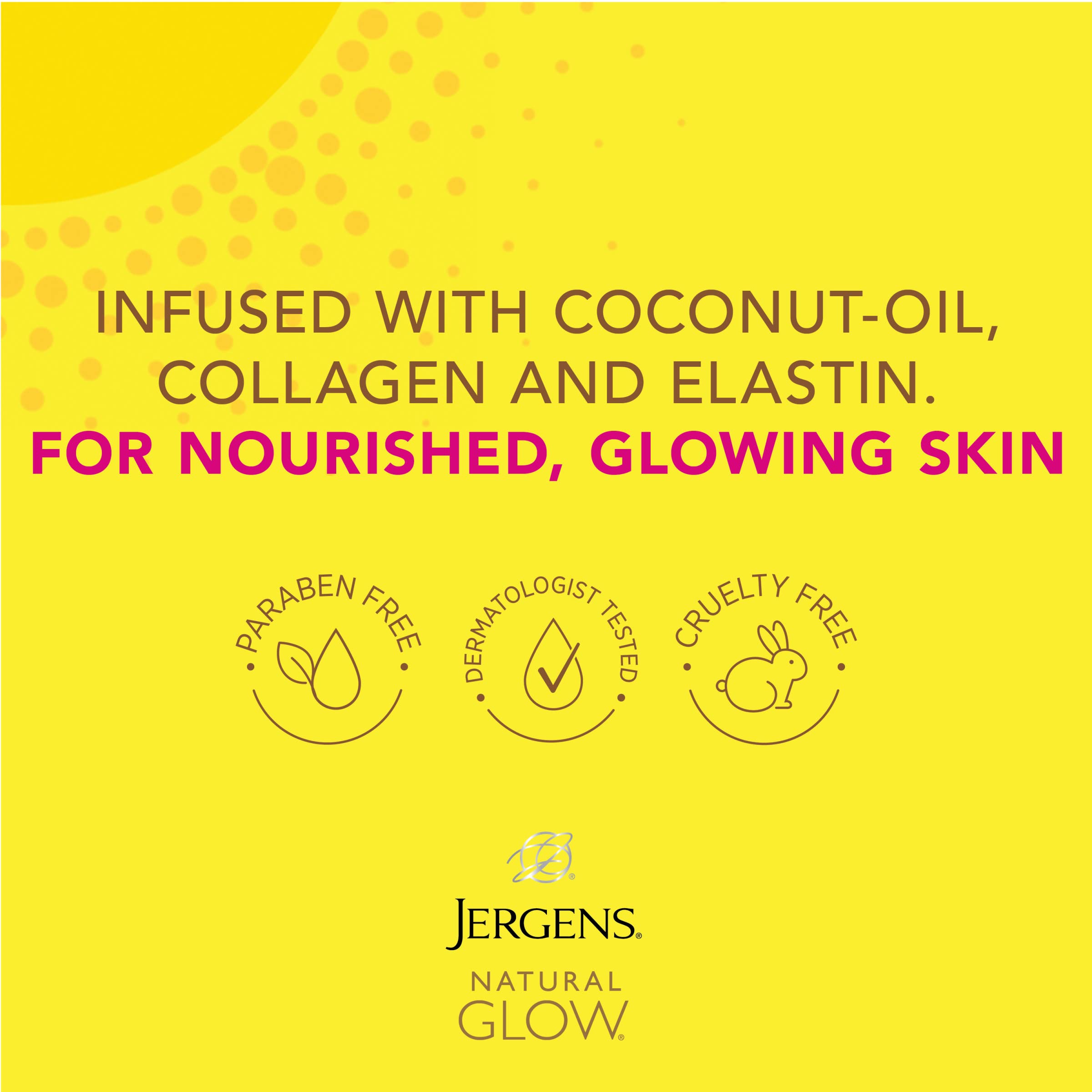 Foto 4 pulgar | Crema Hidratante Jergens Natural Glow + Reafirmante, 220 Ml, De Color Medio A Bronceado - Venta Internacional.