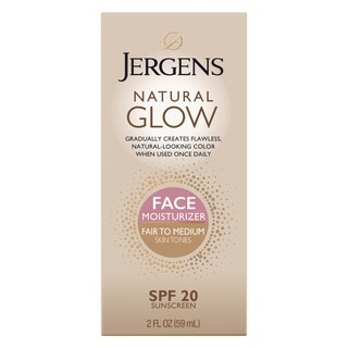 Foto 1 | Crema Hidratante Jergens Natural Glow Face Spf 20 60 Ml Fair-medium - Venta Internacional.