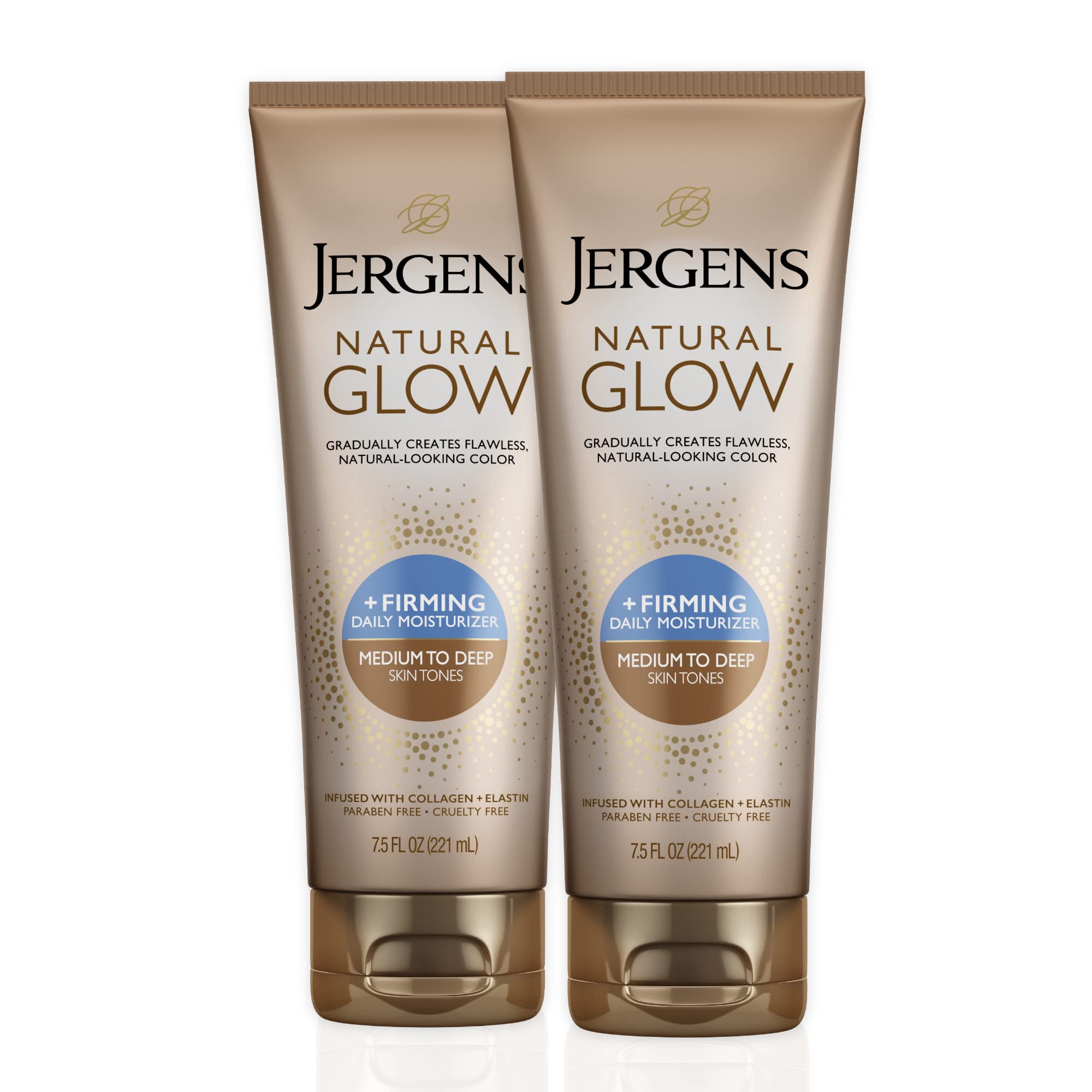 Foto 2 pulgar | Loción Corporal Jergens Natural Glow +reafirmante Autobronceador 221 Ml - Venta Internacional.