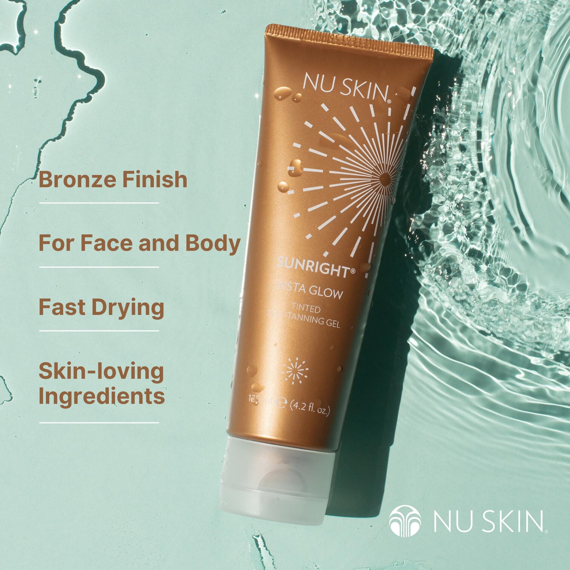 Foto 3 | Gel Autobronceador Nu Skin Sunright Insta Glow 125 ml - Venta Internacional