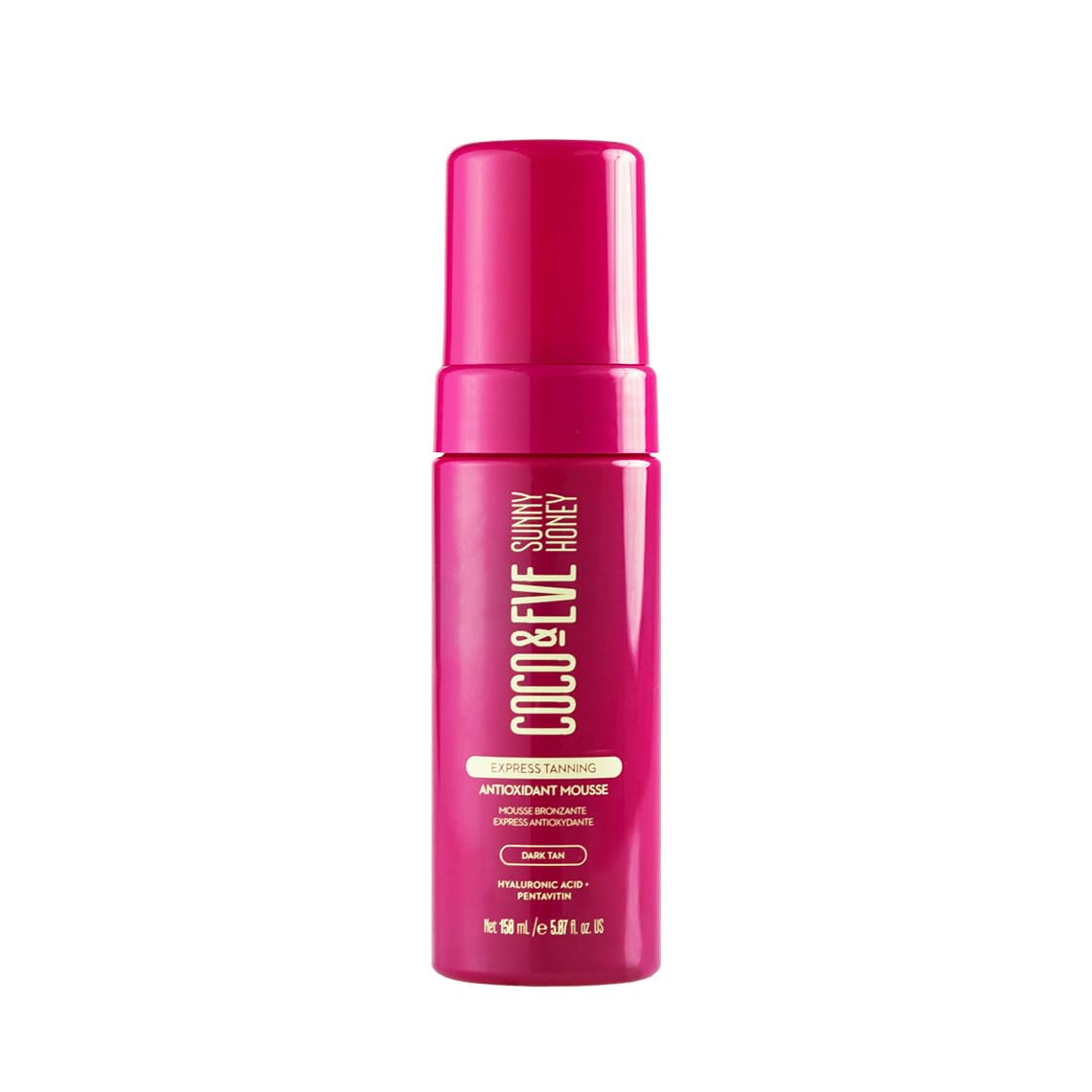Mousse Bronceadora Coco & Eve Express 150 Ml Con Antioxidantes - Venta Internacional.