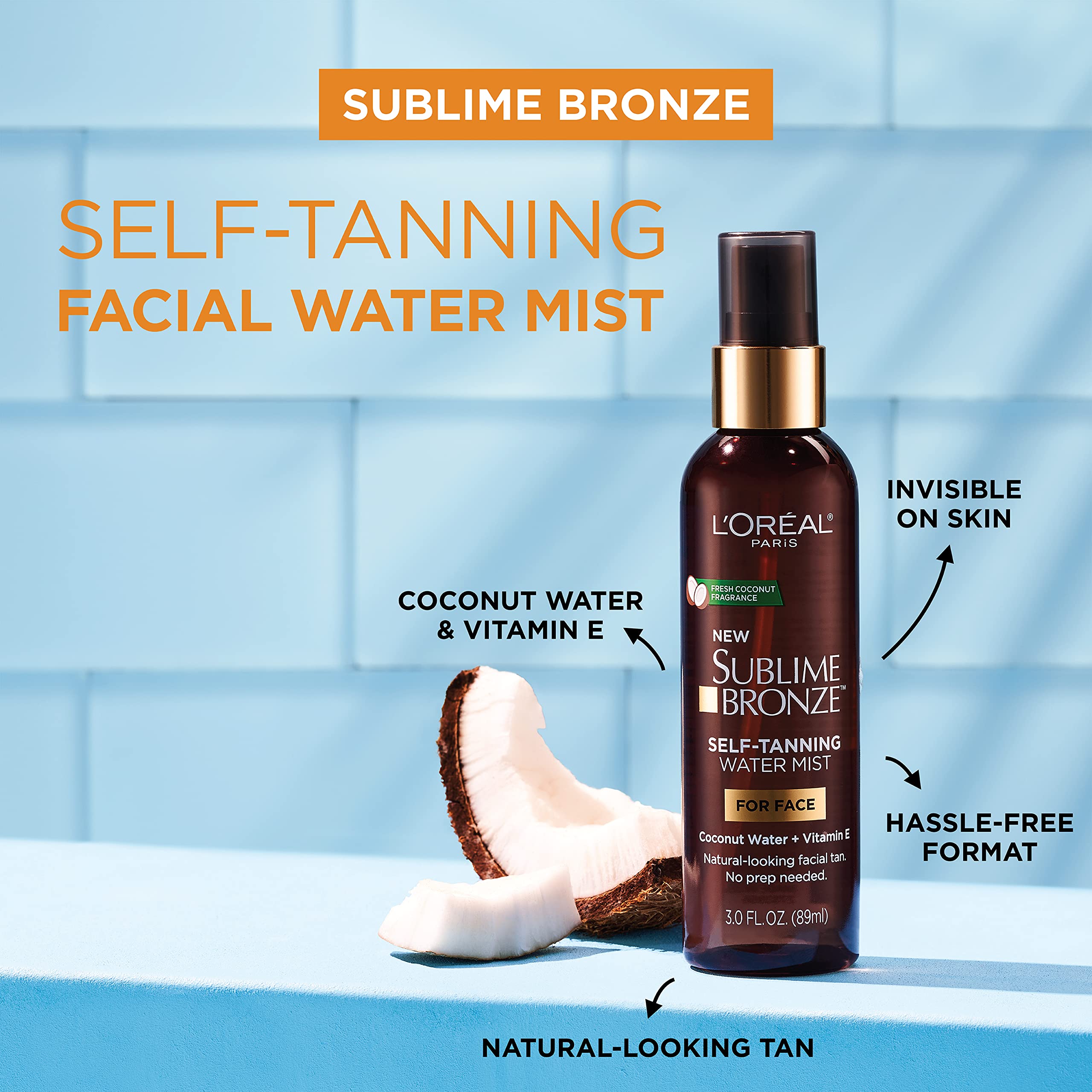 Foto 3 pulgar | Bruma Autobronceadora Facial L'oreal Paris Sublime Bronze 90 Ml - Venta Internacional.