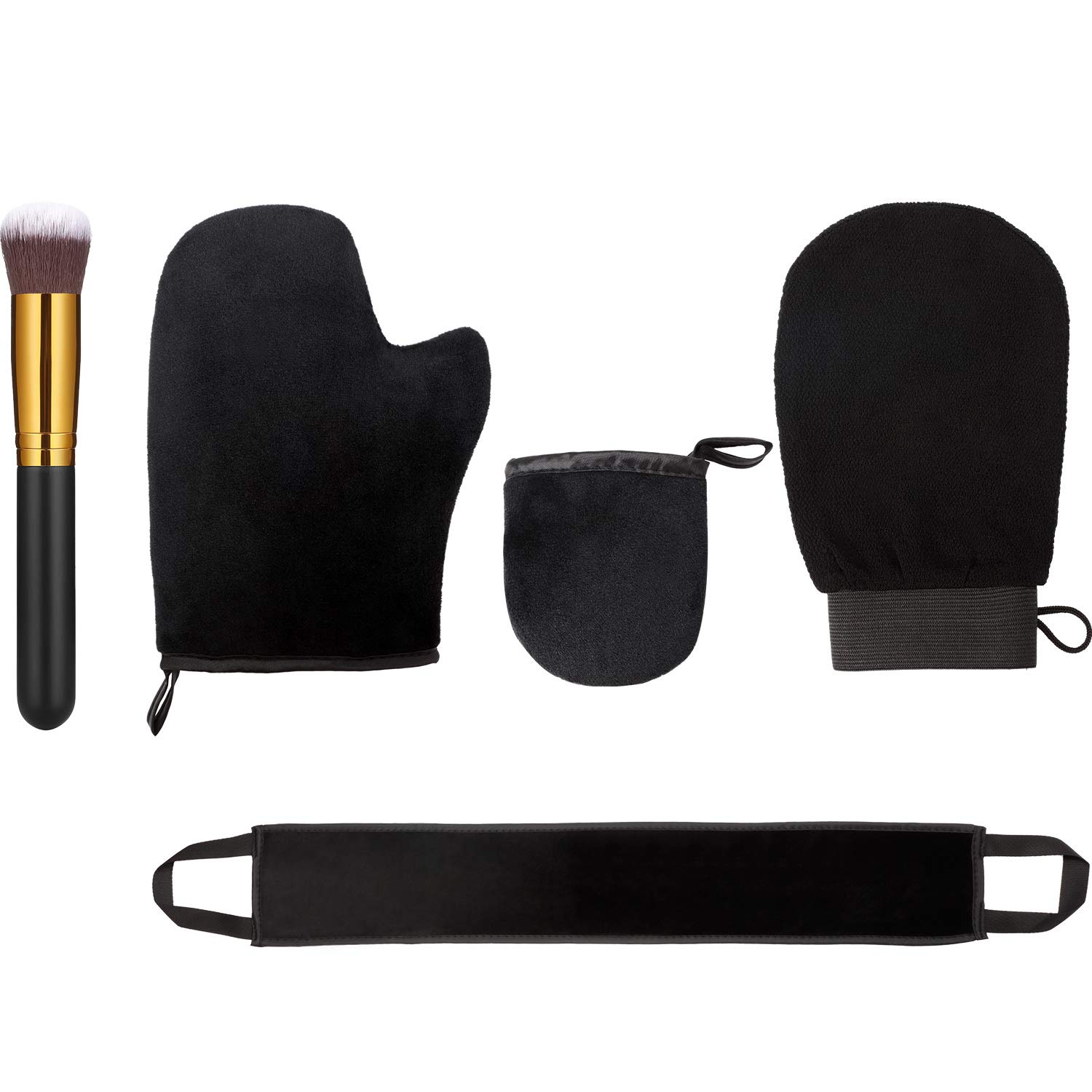 Foto 2 pulgar | Kit Aplicador De Guantes Autobronceadores Boao, 5 Piezas Con Brocha - Venta Internacional.