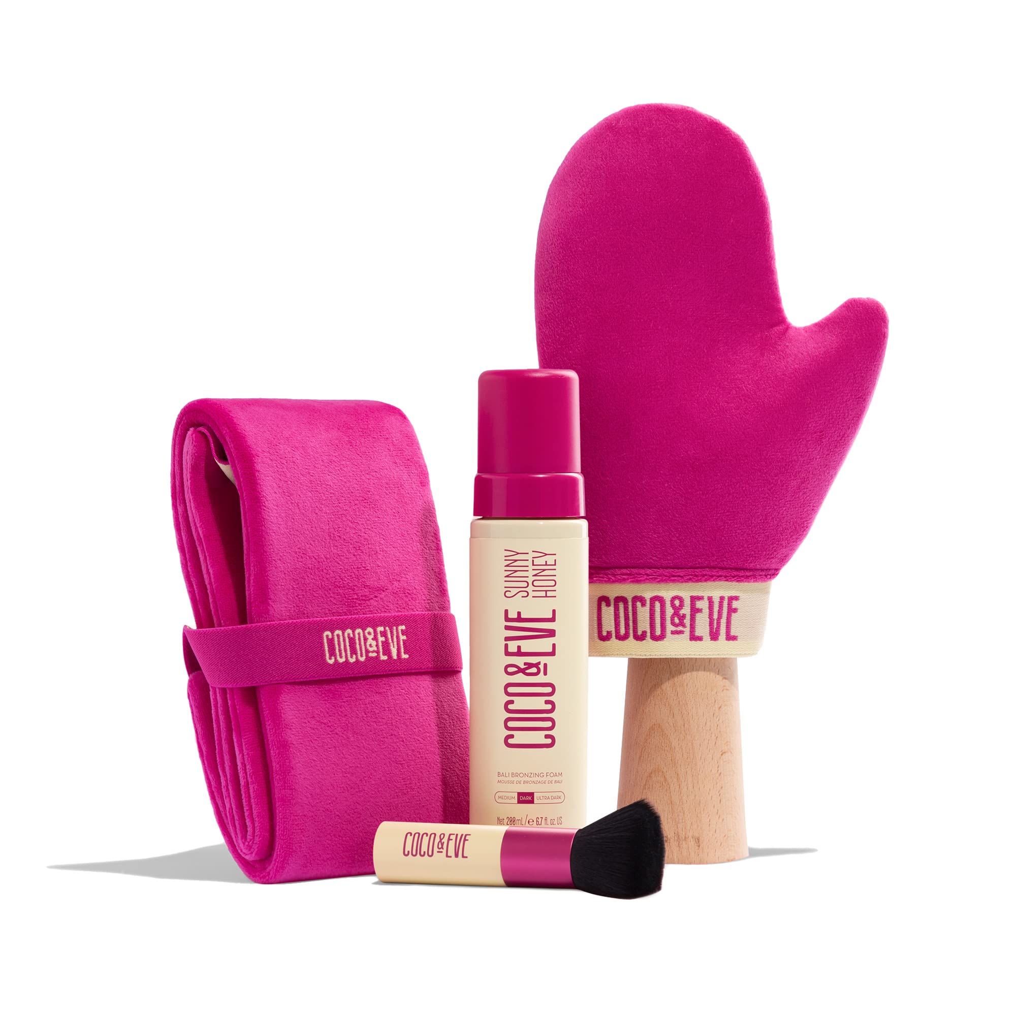 Foto 1 | Set Autobronceador Coco & Eve Bali Bae (oscuro) Con Aplicador - Venta Internacional.