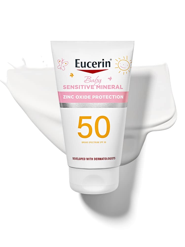 Foto 2 pulgar | Protector Solar Eucerin Sun Sensitive Mineral Baby Spf 50 120 Ml - Venta Internacional.