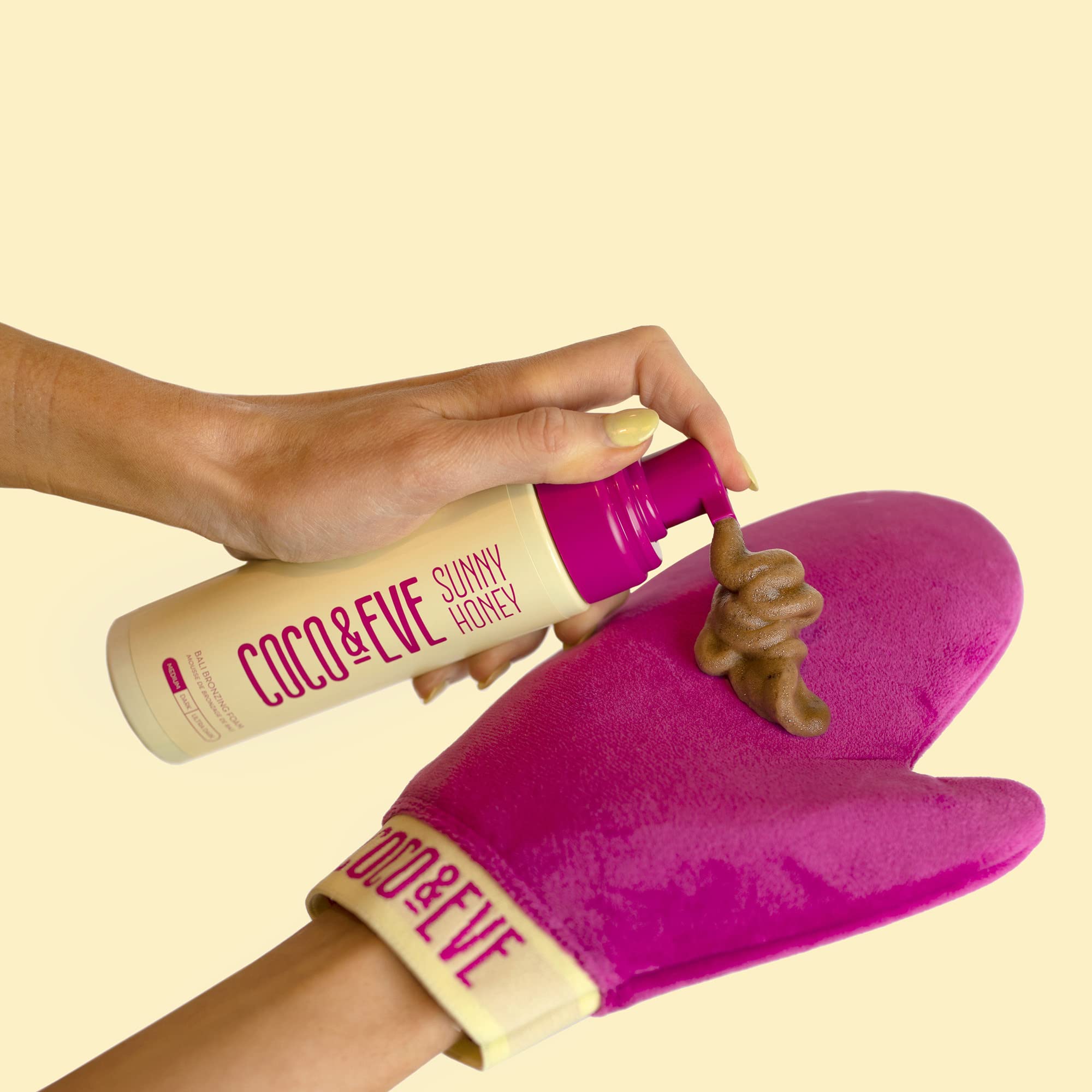 Foto 3 pulgar | Espuma Bronceadora Self Tanner Coco & Eve Sunny Honey Bali - Venta Internacional.