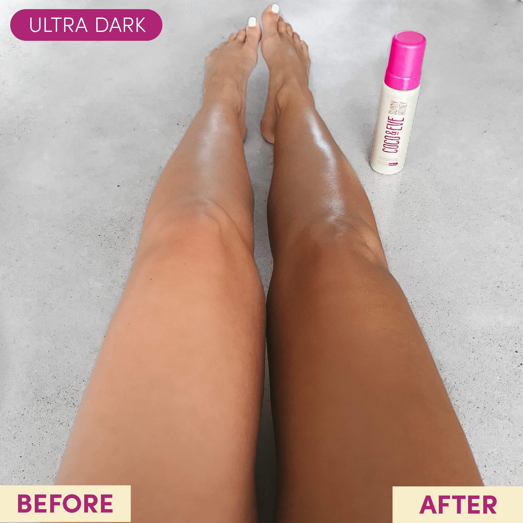 Foto 5 pulgar | Espuma Bronceadora Self Tanner Coco & Eve Sunny Honey Bali - Venta Internacional.