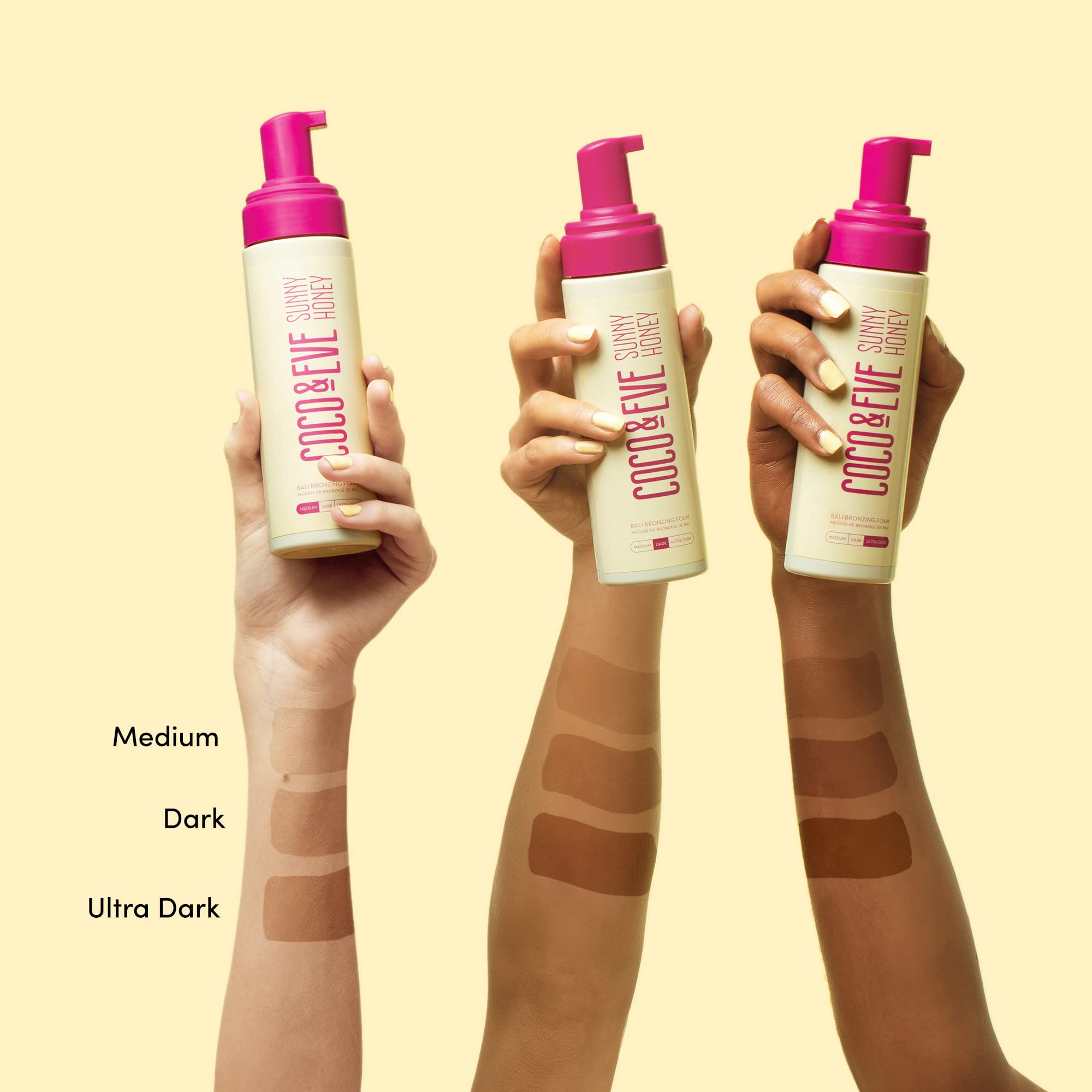 Foto 6 pulgar | Espuma Bronceadora Self Tanner Coco & Eve Sunny Honey Bali - Venta Internacional.