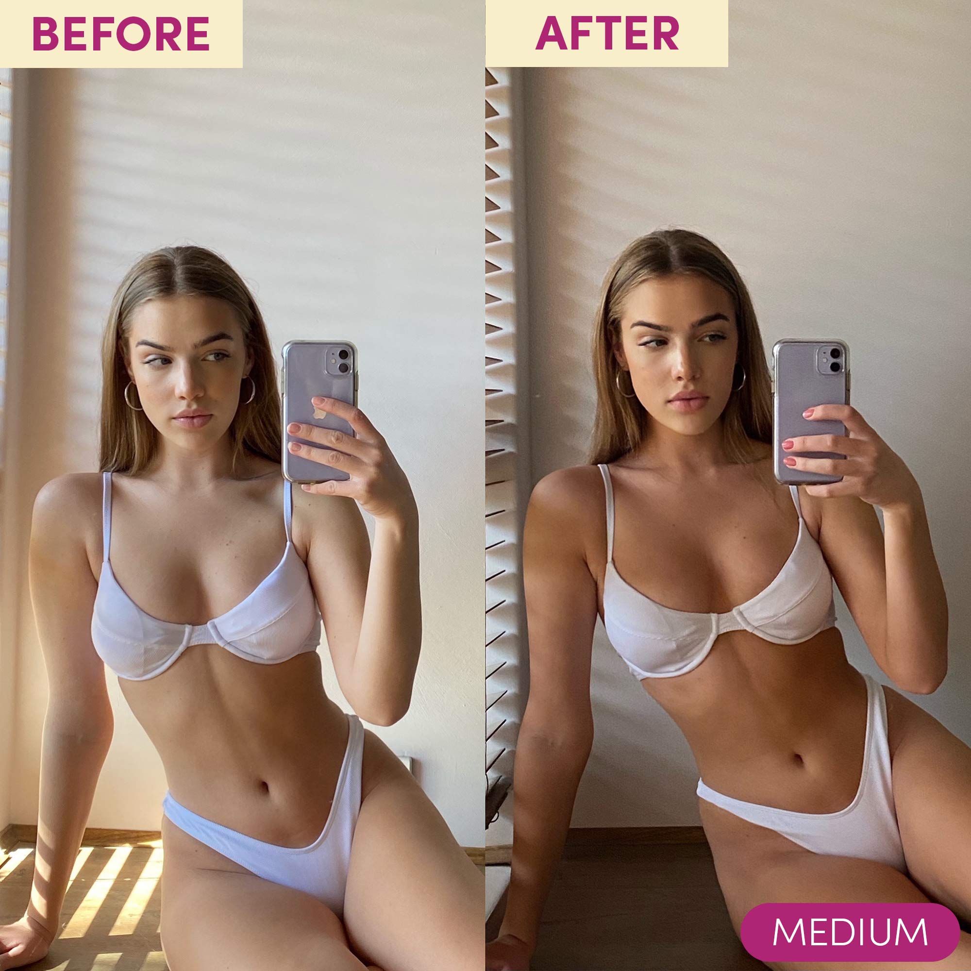 Foto 6 | Set Autobronceador Coco & Eve Bali Bae (tamaño Mediano) Con Accesorios - Venta Internacional.