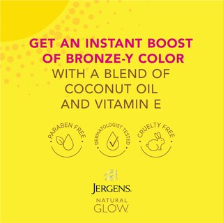 Foto 3 | Hidratante Autobronceador Jergens Natural Glow Instant Sun - Venta Internacional.