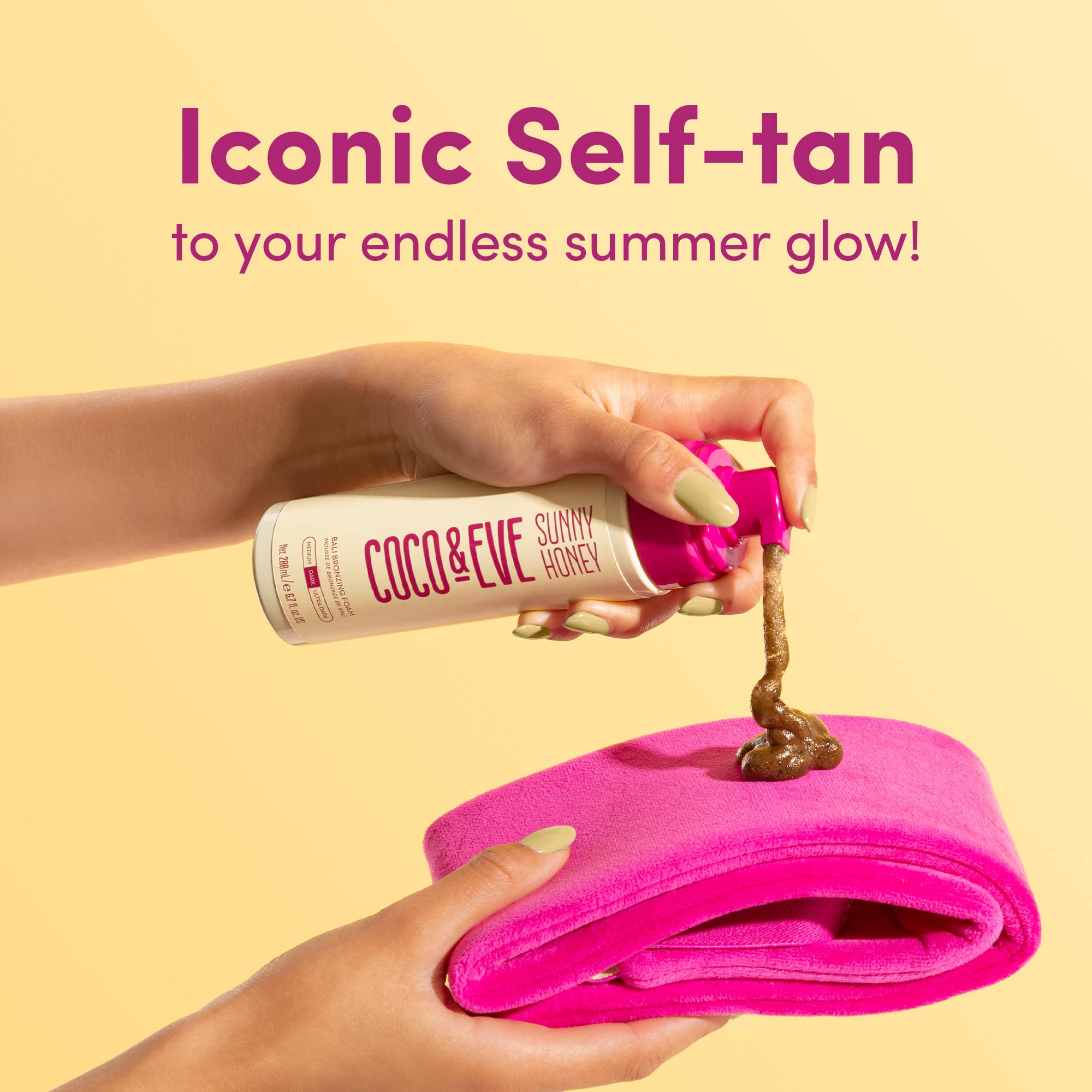 Foto 5 pulgar | Set Autobronceador Coco & Eve Bali Bae Ultra Dark Con Accesorio - Venta Internacional.