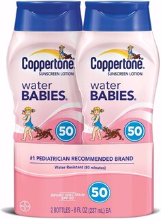 Foto 1 | Loción De Protección Solar Coppertone Water Babies Spf 50 240 Ml (paquete De 2) - Venta Internacional.