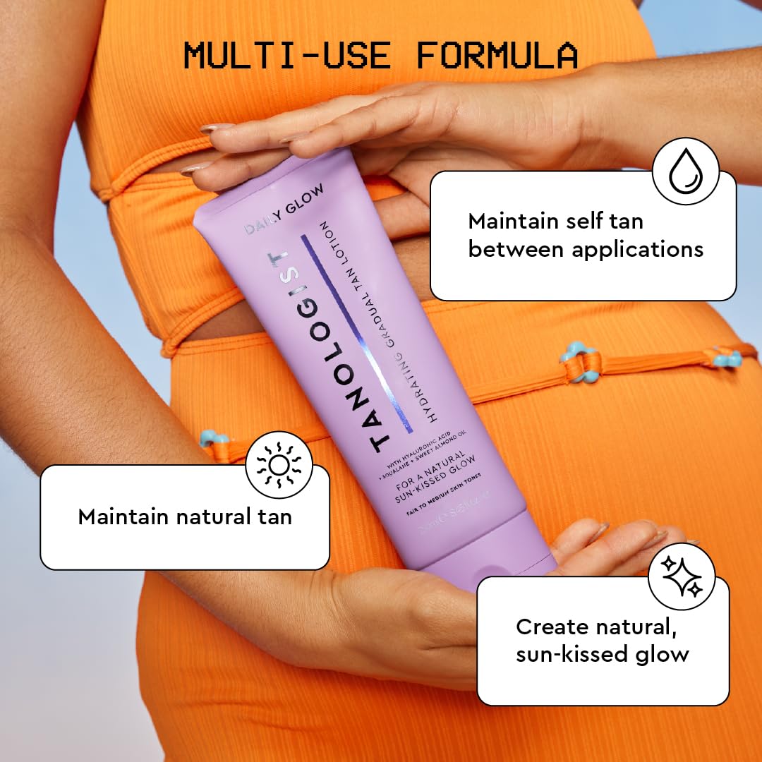 Foto 4 pulgar | Loción Bronceadora Gradual Tanologist, Hidratante, De Color Medio A Oscuro, 250 Ml - Venta Internacional.