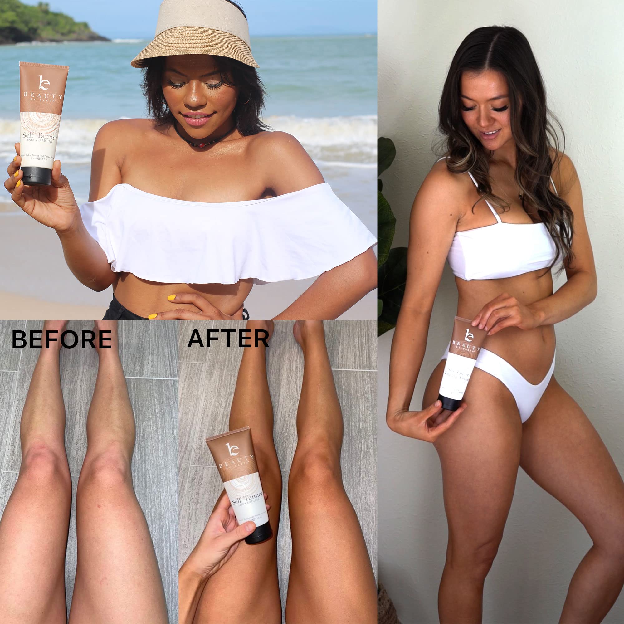 Foto 6 pulgar | Loción Bronceadora Self Tanner Beauty De Earth Natural Organic - Venta Internacional.