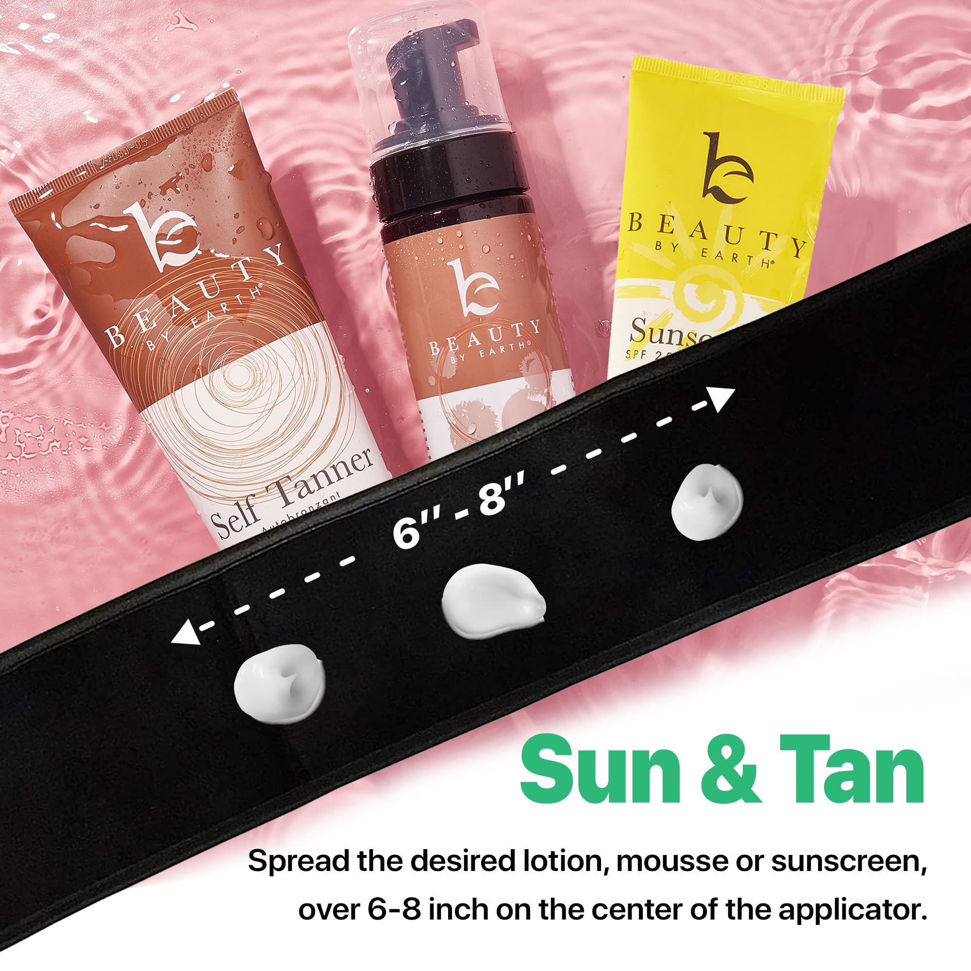 Foto 7 pulgar | Aplicador Autobronceador Beauty By Earth Ultra Soft - Venta Internacional.