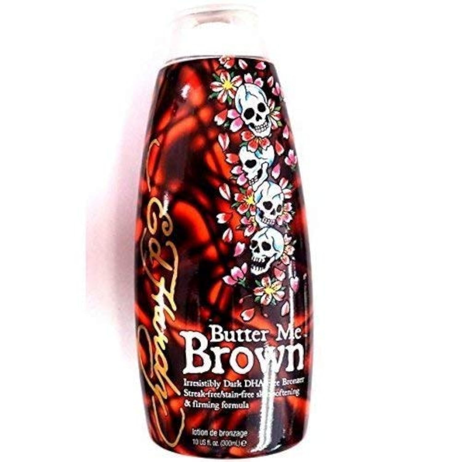 Loción Bronceadora Ed Hardy Butter Me Brown 300 Ml - Venta Internacional.