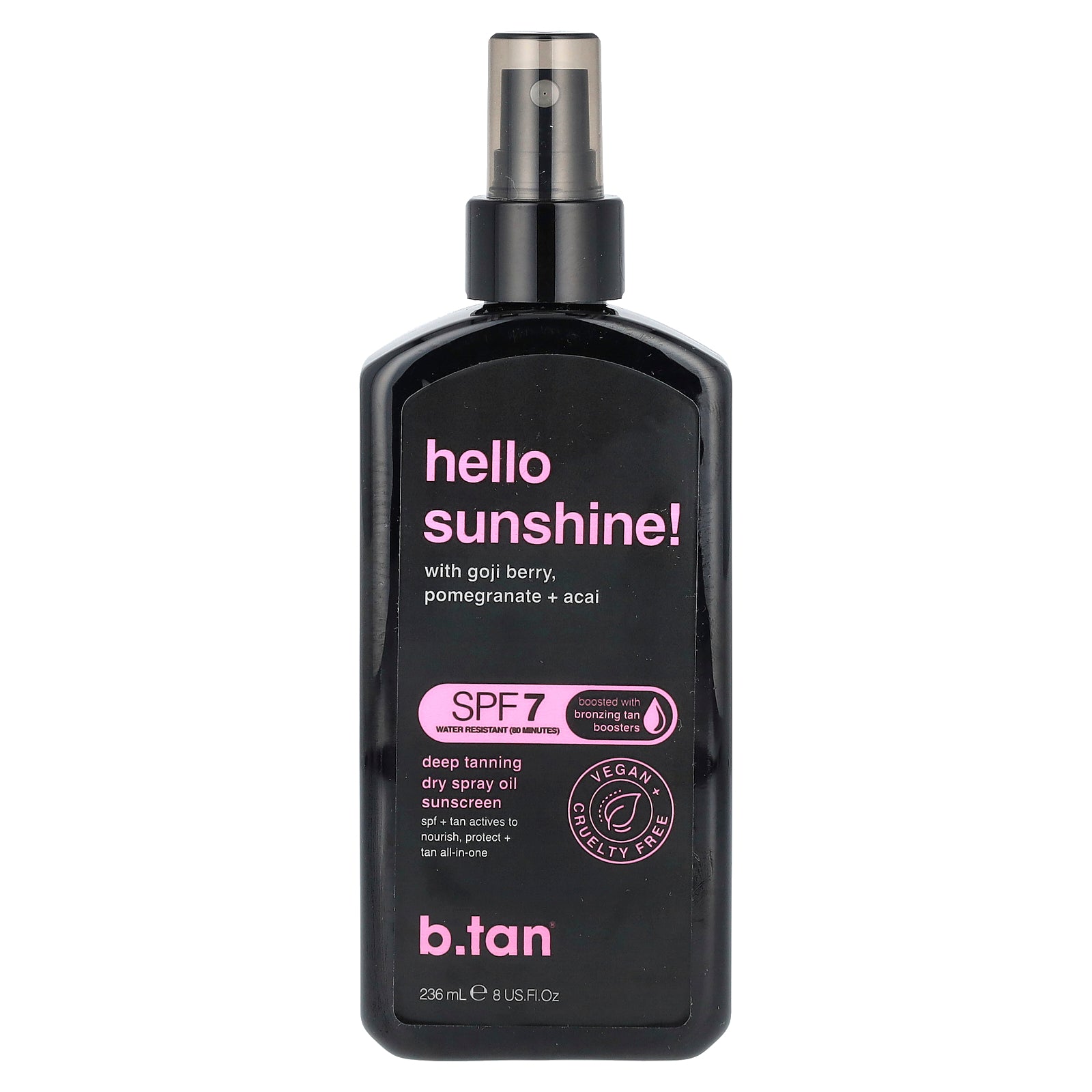 Foto 2 pulgar | Spray De Protección Solar B.tan Hello Sunshine! Spf 7 236 Ml - Venta Internacional.
