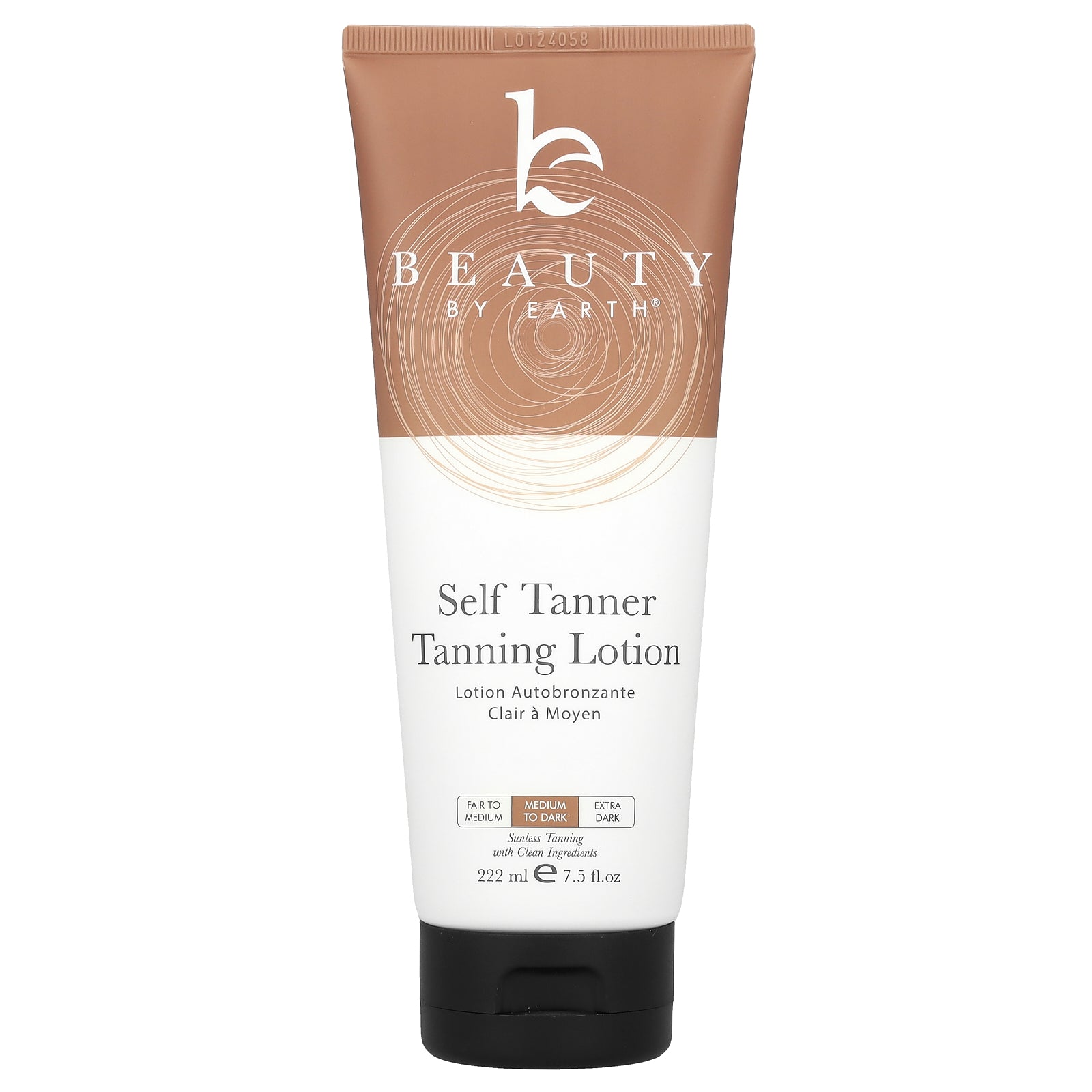 Foto 1 | Loción Autobronceadora Beauty By Earth Medium To Dark - Venta Internacional.