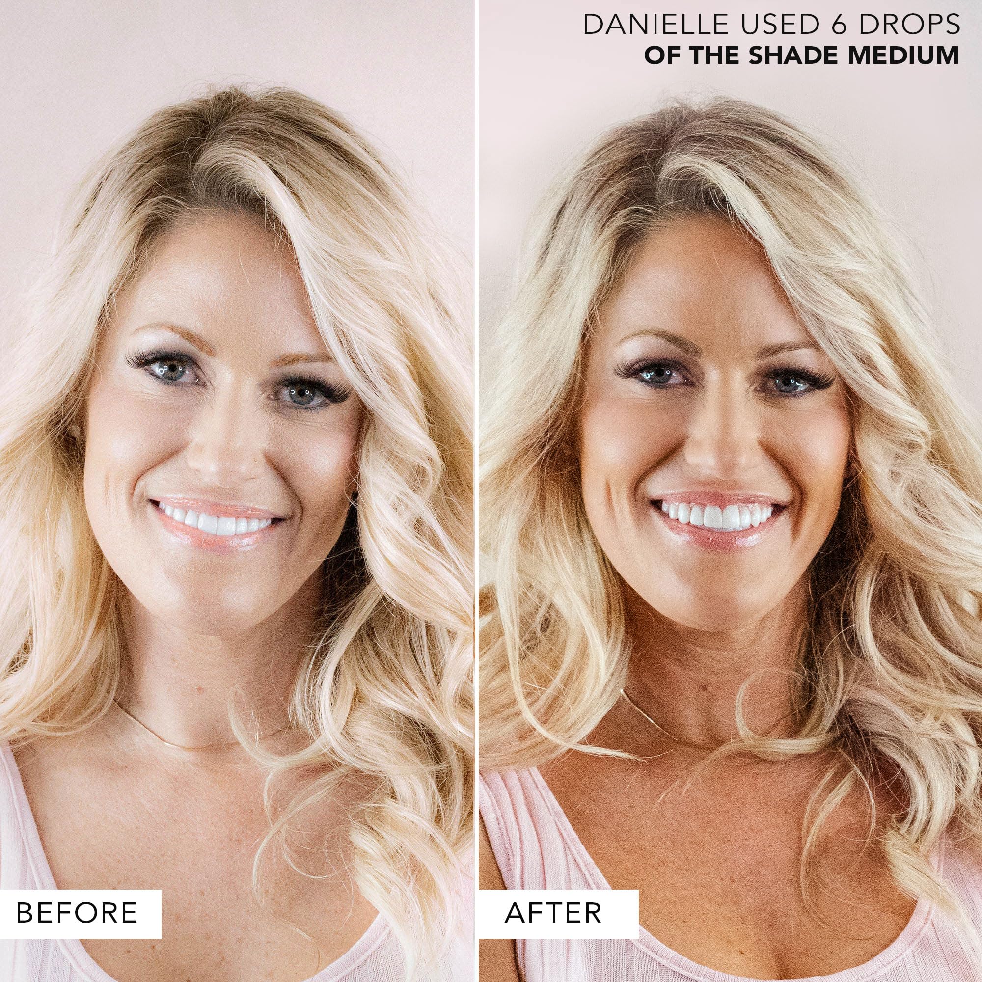 Foto 2 | Gotas Autobronceadoras Beauty By Earth Medium Face & Body - Venta Internacional.