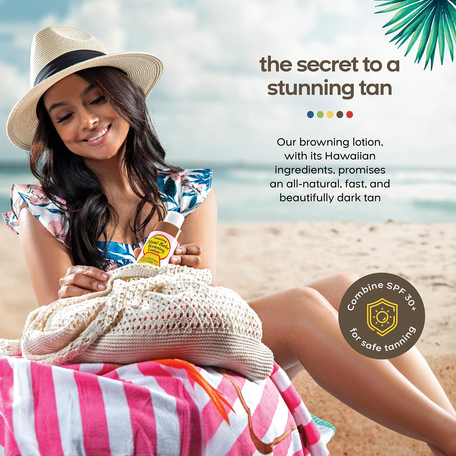 Foto 7 pulgar | Loción Bronceadora Maui Babe Browning 120 Ml Para Todo Tipo De Piel - Venta Internacional.