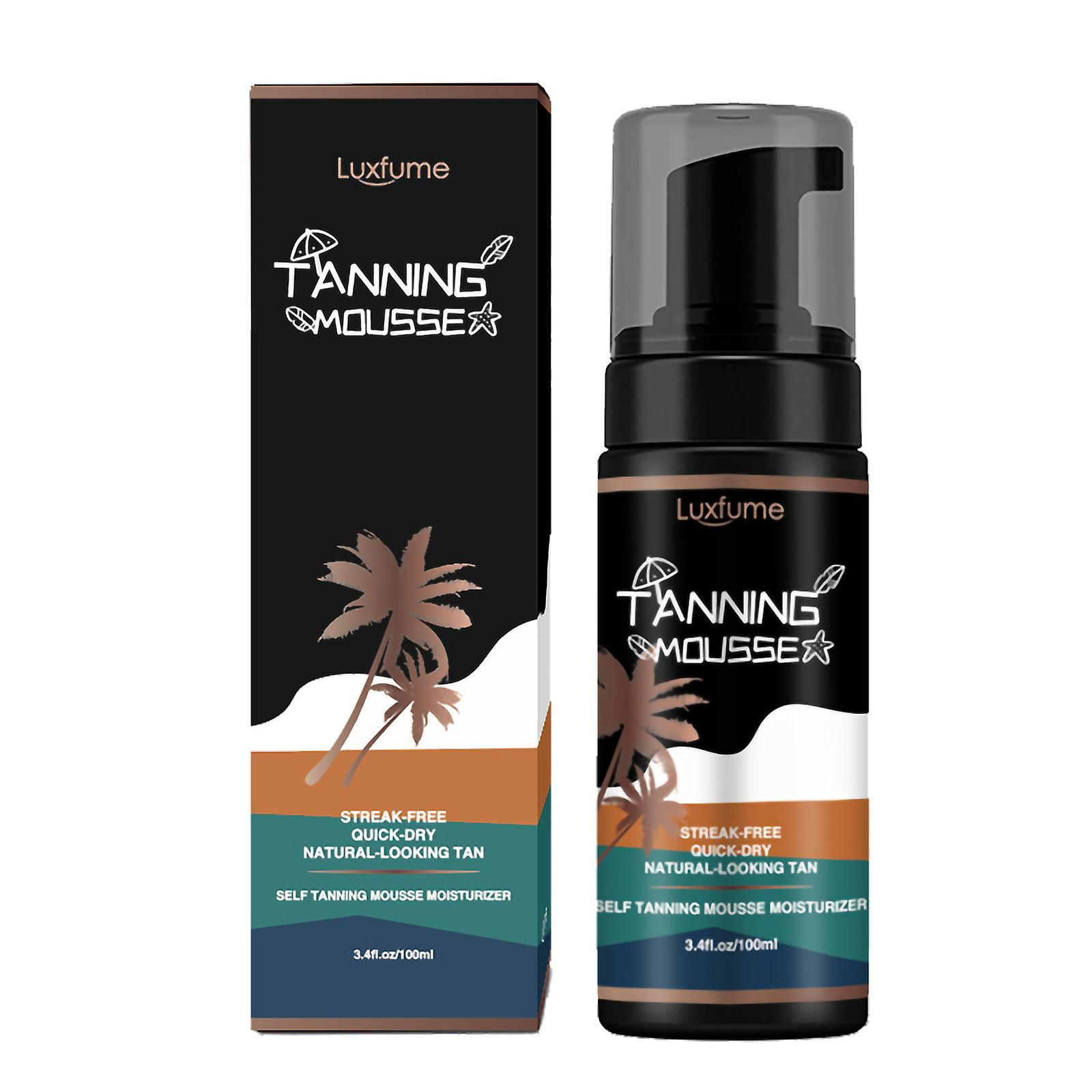 Mousse Bronceadora Desert Sun Beauty Black 100 Ml Sin Rayas - Venta Internacional.