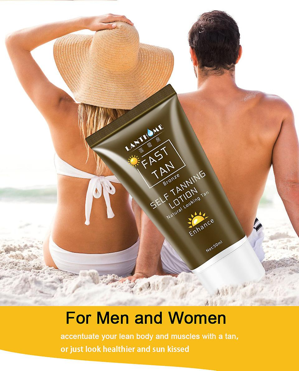 Foto 5 pulgar | Crema Bronceadora Corporal Huoguo Nutre La Piel Sin Sol 100 Ml - Venta Internacional.