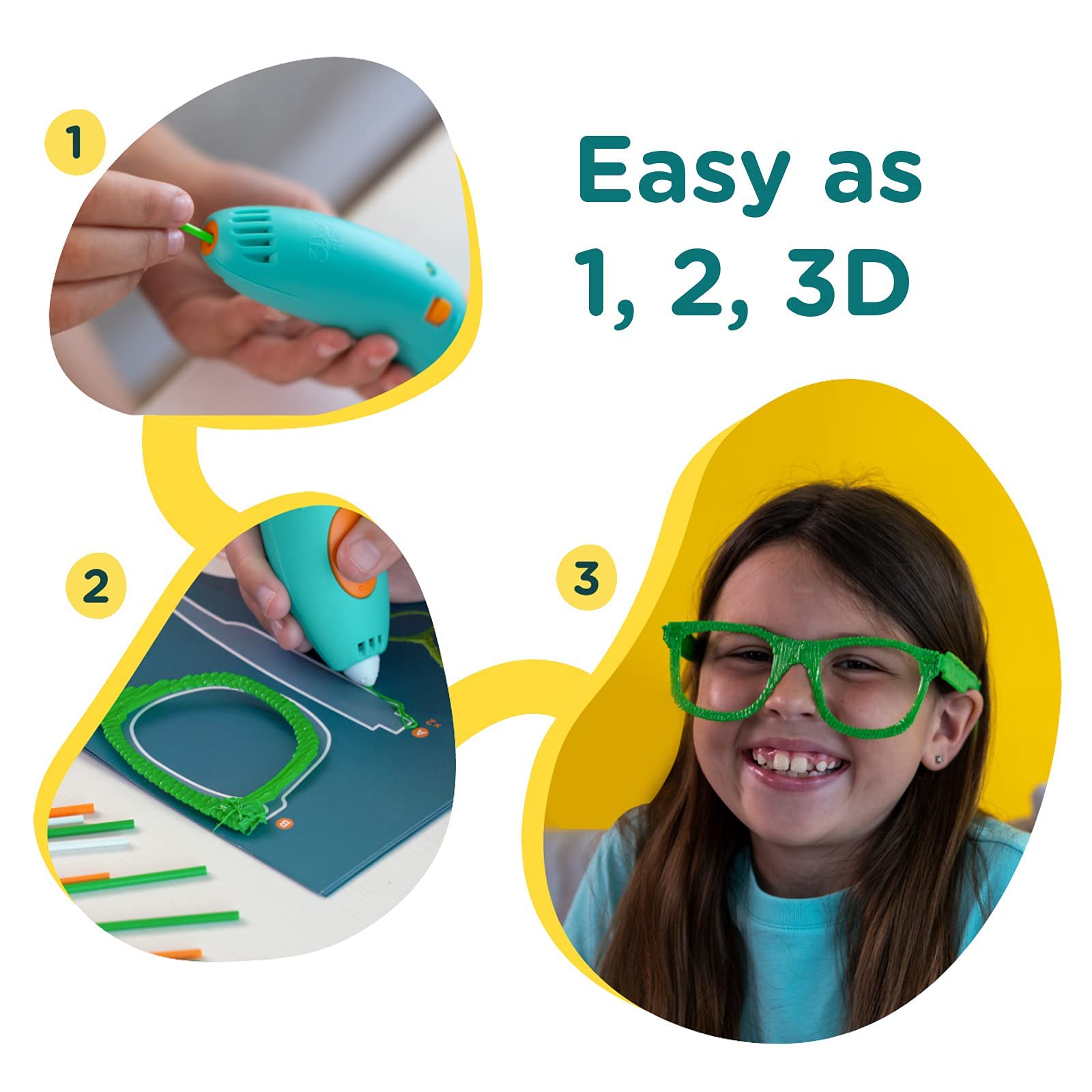 Foto 4 | Lápiz 3d 3doodler Start+ Essentials (2024) Para Niños Mayores De 6 Años - Venta Internacional.