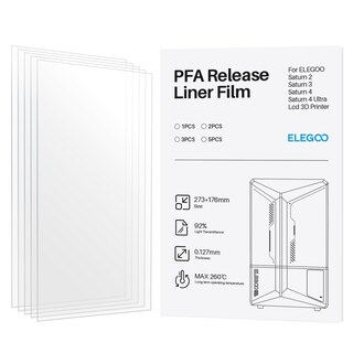 Foto 1 | Release Liner Film Elegoo Pfa 2.0 Para Saturn 4/4 Ultra/3/2 - Venta Internacional.