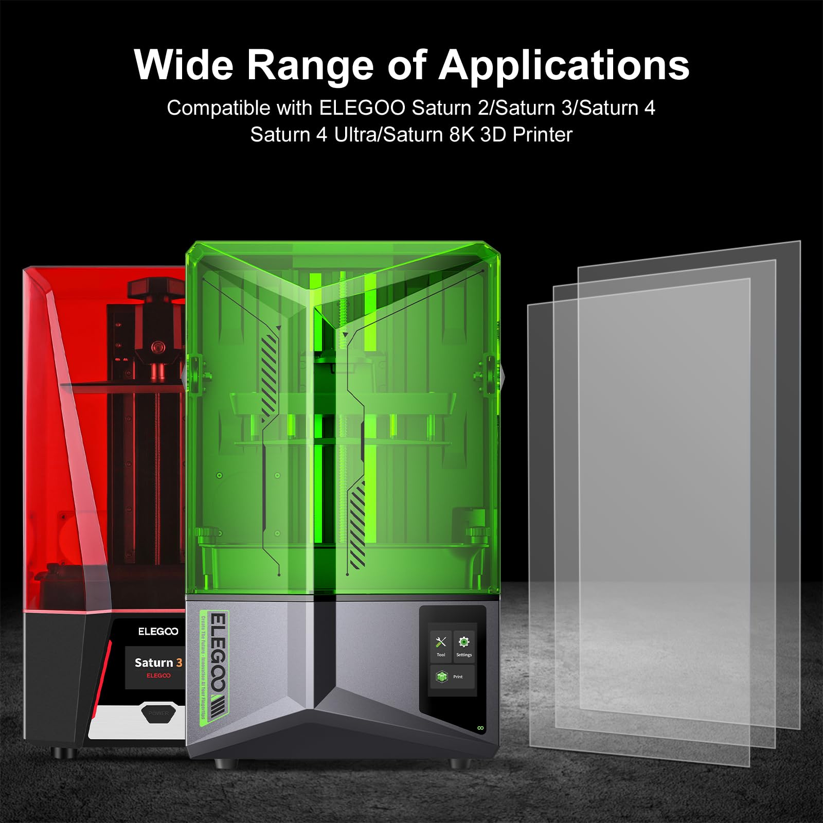 Foto 6 pulgar | Release Liner Film Elegoo Pfa 2.0 Para Saturn 4/4 Ultra/3/2 - Venta Internacional.