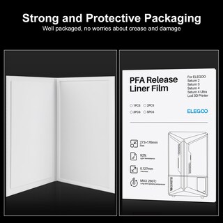 Foto 6 | Release Liner Film Elegoo Pfa 2.0 Para Saturn 4/4 Ultra/3/2 - Venta Internacional.