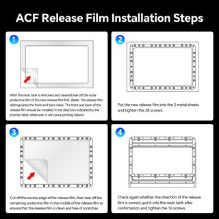 Foto 7 | Release Liner Film Elegoo Acf Para La Impresora 3d Saturn 3 Ultra Resin - Venta Internacional.