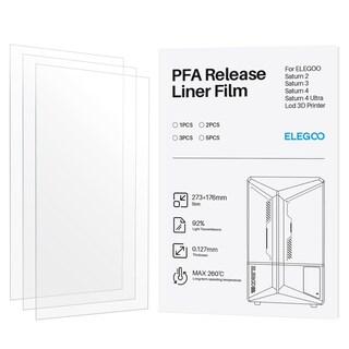 Foto 1 | Release Liner Film Elegoo Pfa 2.0 Para Saturn 4/4 Ultra/3/2 - Venta Internacional.