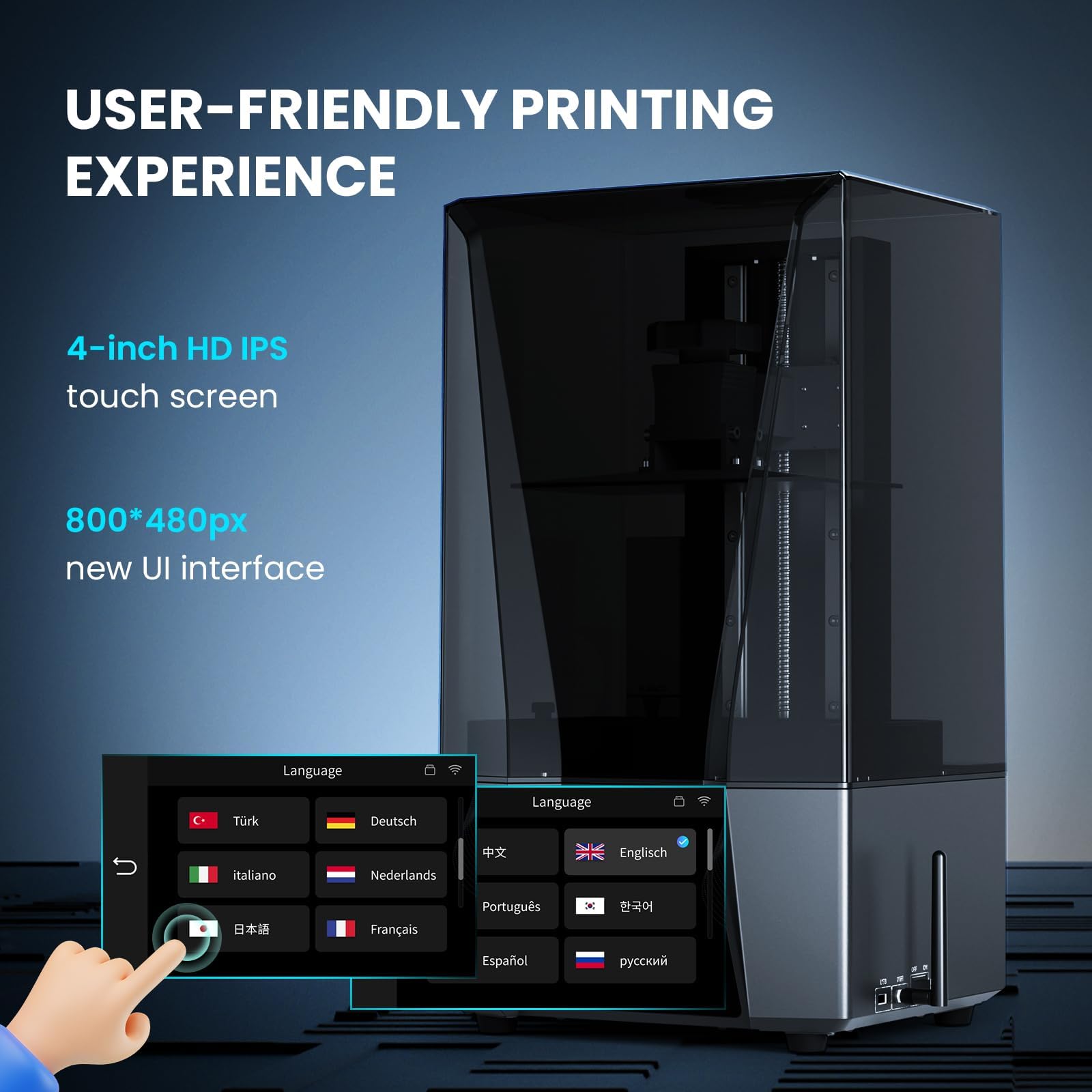 Foto 7 | Impresora 3d Elegoo Saturn 3 Ultra Msla 12k 8.62x4.84x10.24 Pulgadas - Venta Internacional.