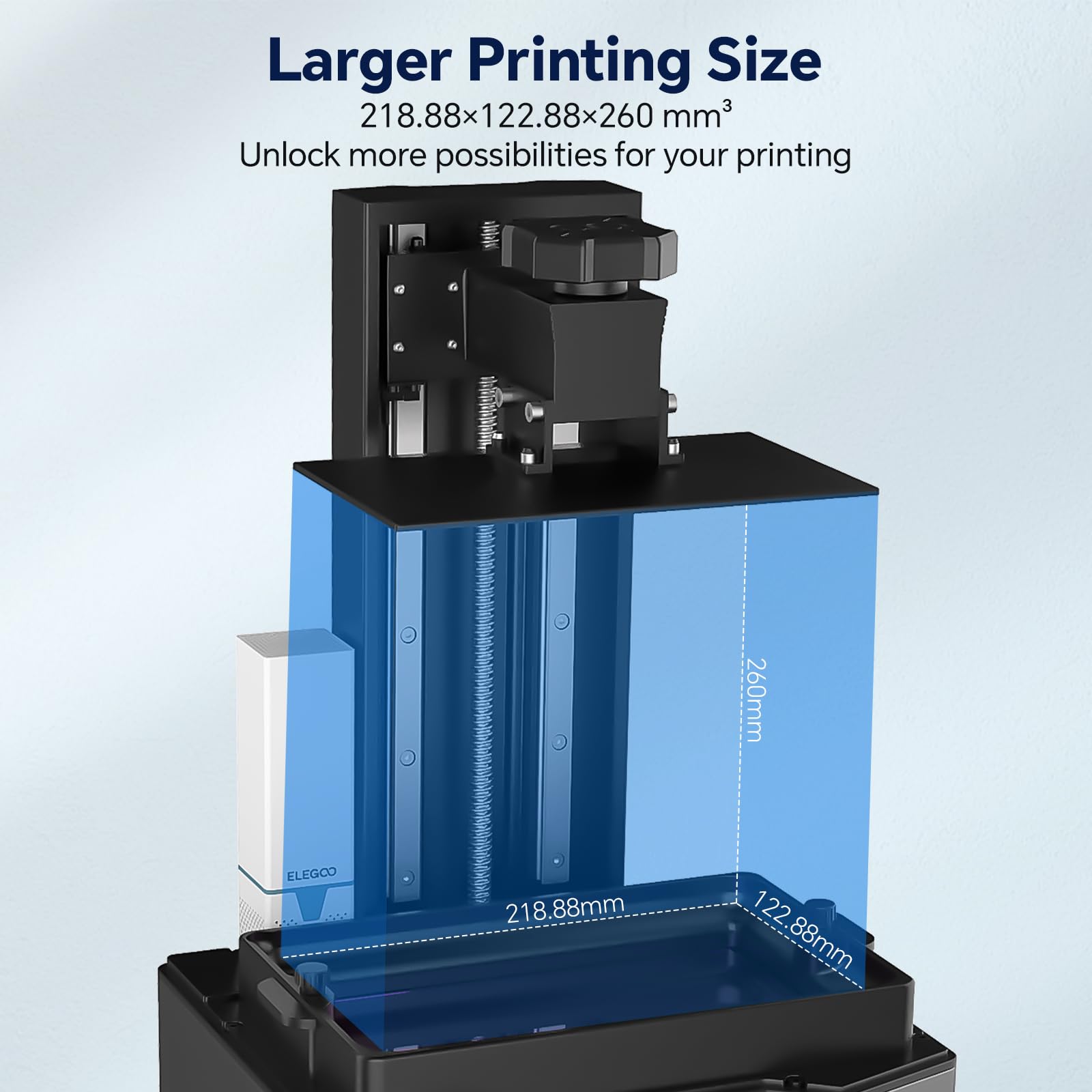Foto 5 pulgar | Impresora 3d Elegoo Saturn 3 Ultra 12k Msla Wifi 219x123x260 Mm - Venta Internacional.