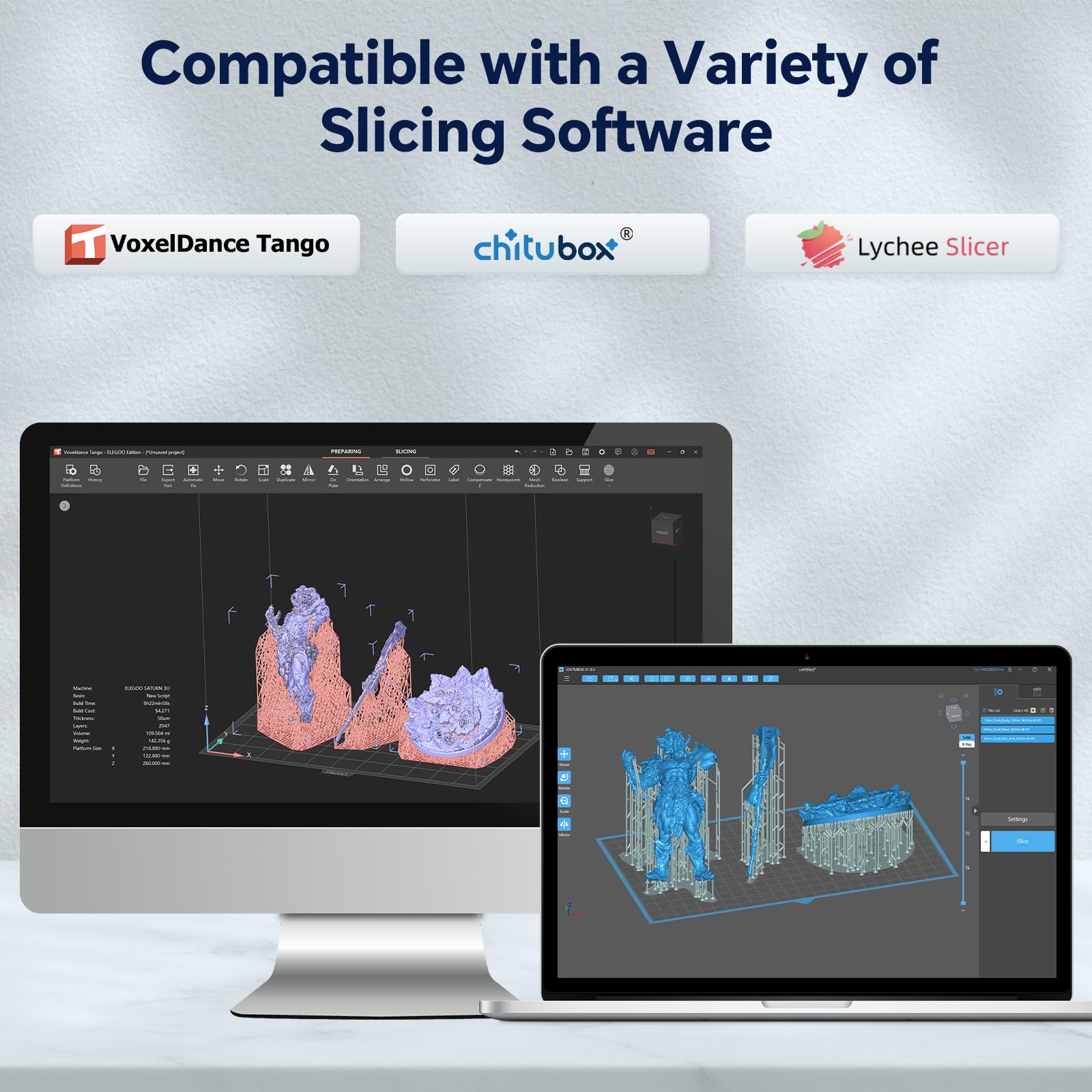 Foto 7 | Impresora 3d Elegoo Saturn 3 Ultra 12k Msla Wifi 219x123x260 Mm - Venta Internacional.