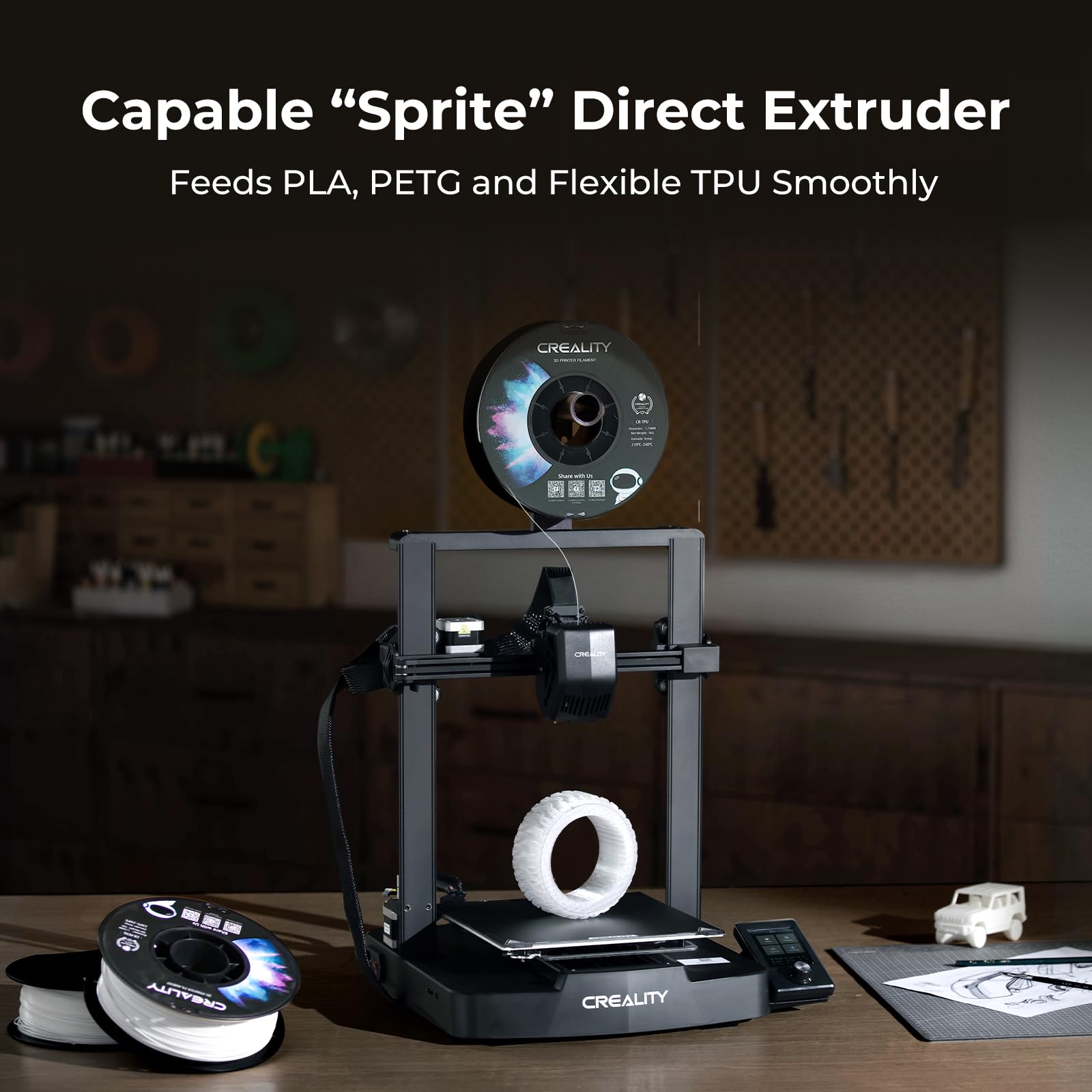 Foto 6 | Impresora 3d Creality Ender 3 V3 Se Con Nivelación Automática Cr Touch - Venta Internacional.
