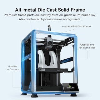 Foto 6 | Impresora 3d Creality K1 Se Completamente Ensamblada Con Nivelación Automática - Venta Internacional.