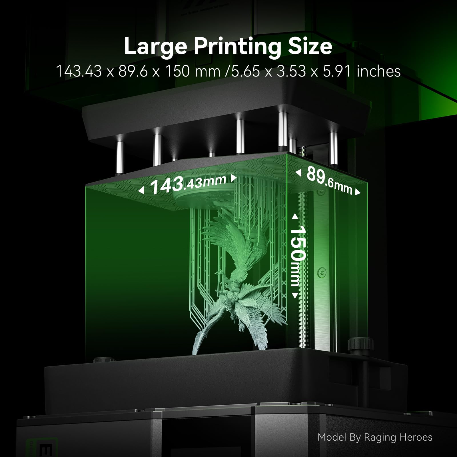 Foto 6 pulgar | Impresora 3d Elegoo Mars 5 Resin 4k Mono Lcd 5,65 X 3,53 X 5,91 Pulgadas - Venta Internacional.