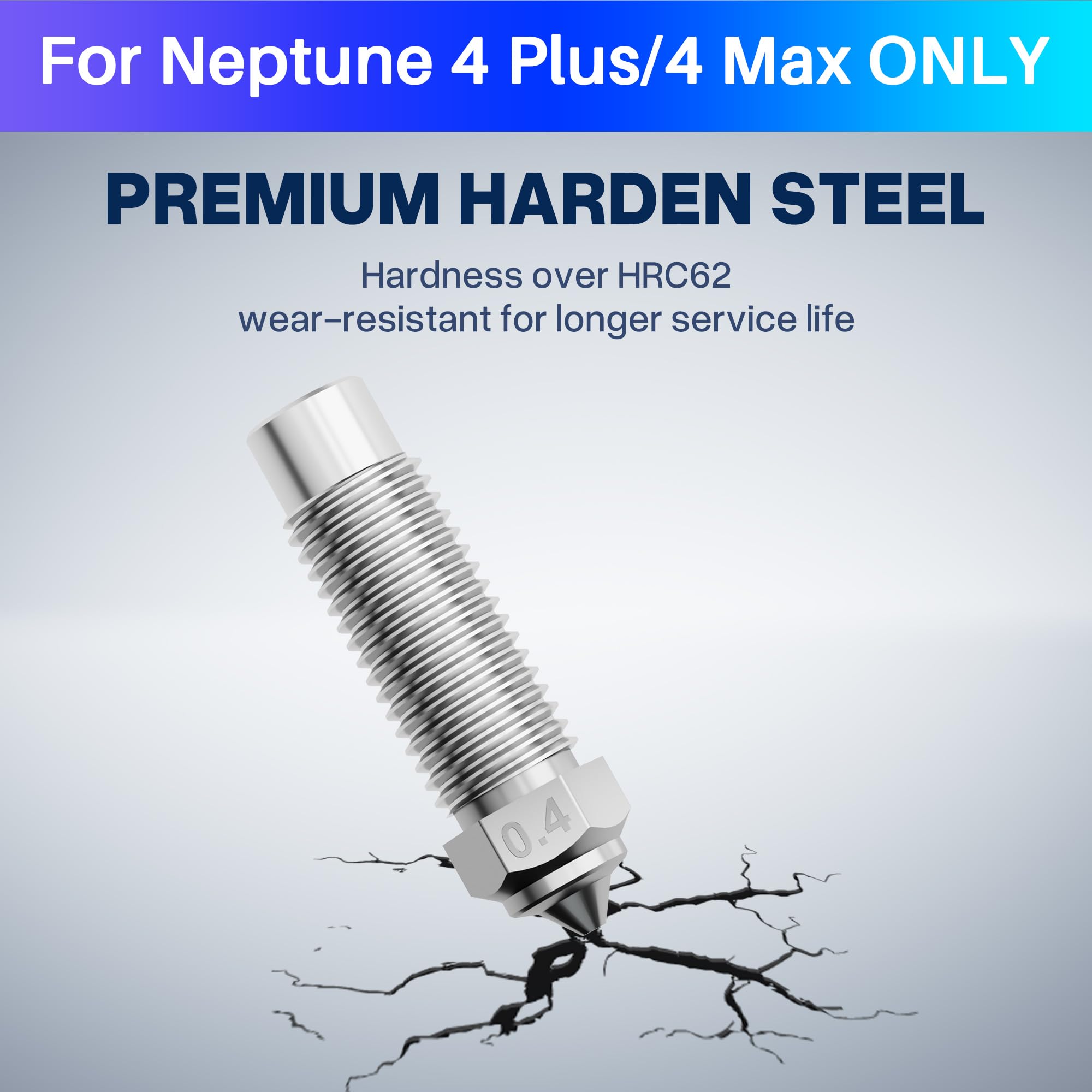 Foto 3 pulgar | Boquillas Para Impresoras 3d Elegoo Neptune 4 Plus/max Harden Steel - Venta Internacional.