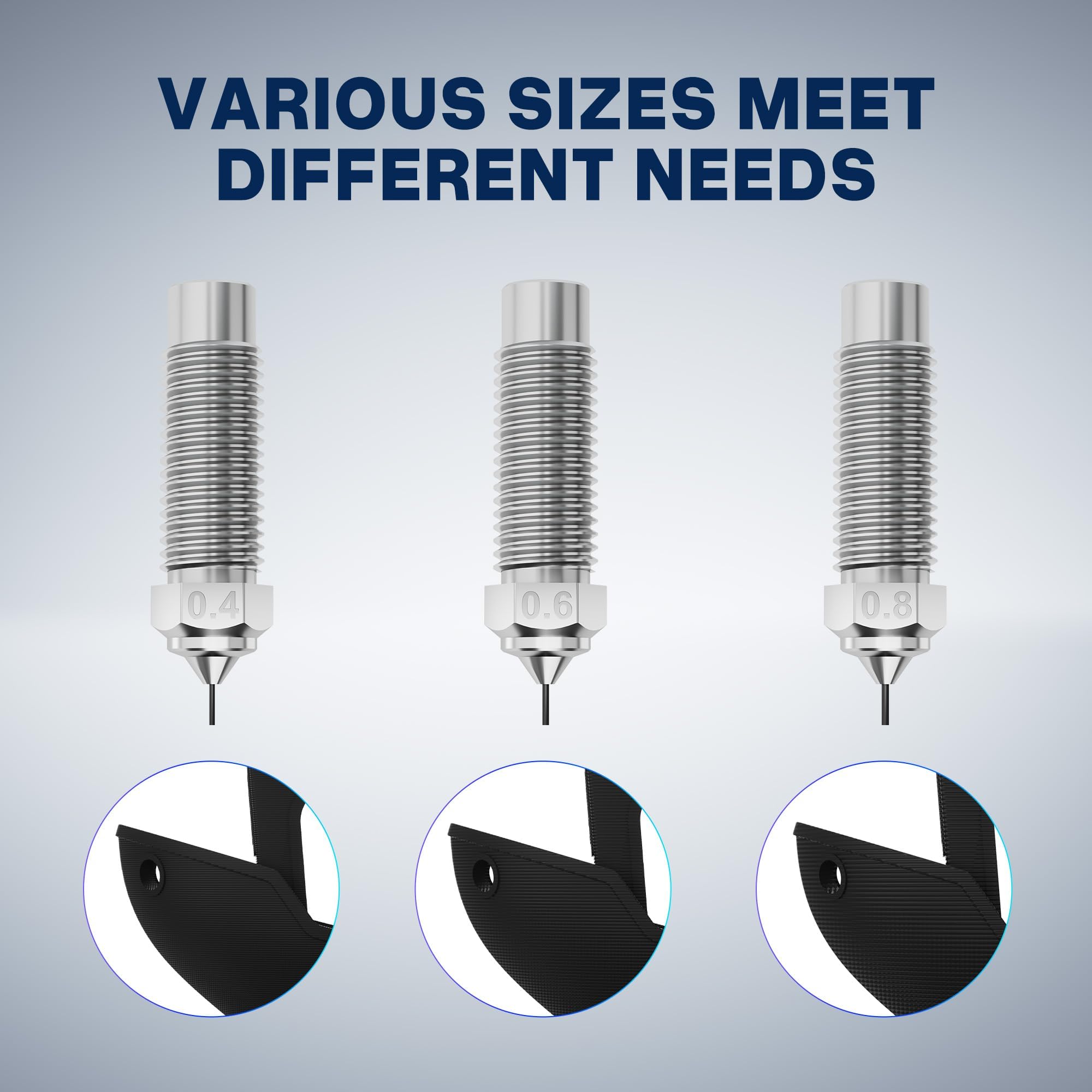 Foto 4 | Boquillas Para Impresoras 3d Elegoo Neptune 4 Plus/max Harden Steel - Venta Internacional.